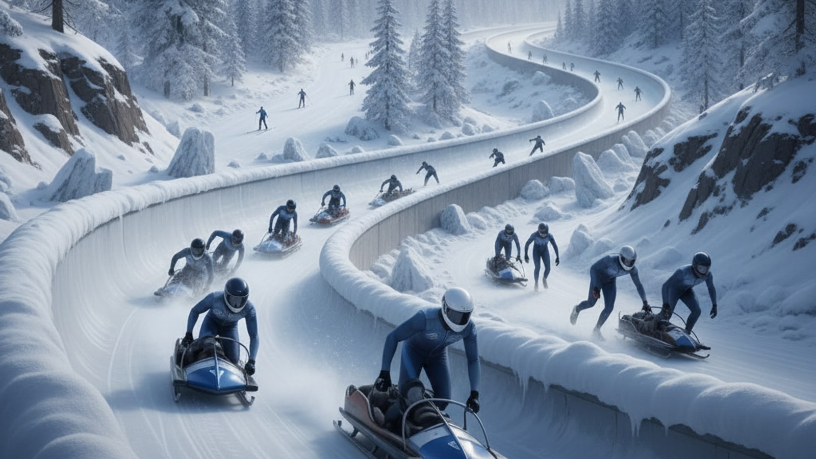 What is the coldest winter Olympic sport?