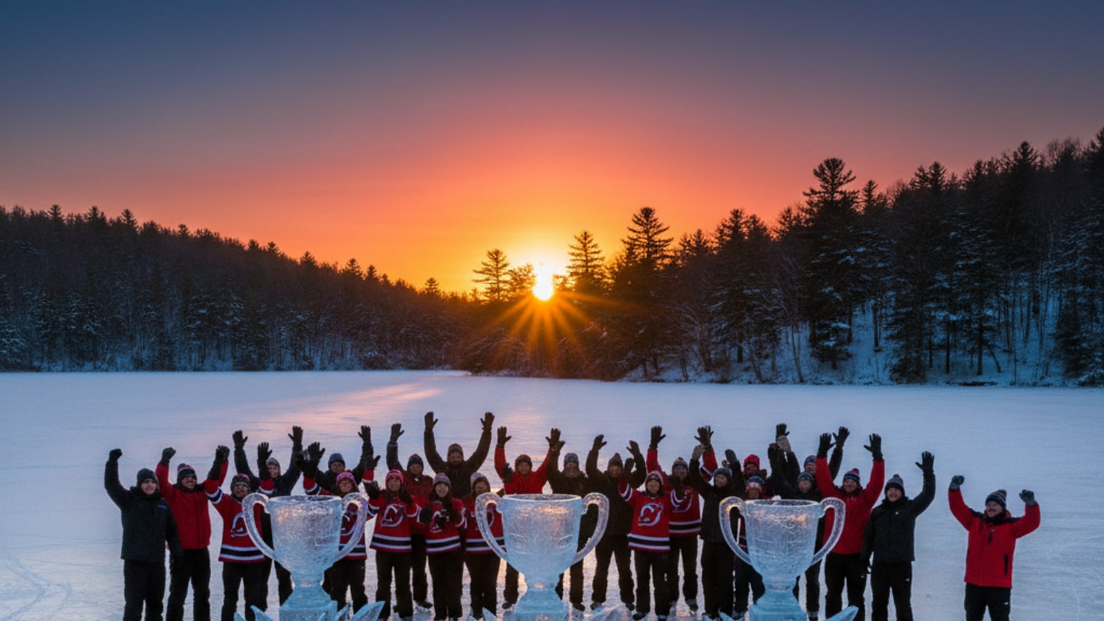 How many times did the NJ Devils win the Stanley Cup?