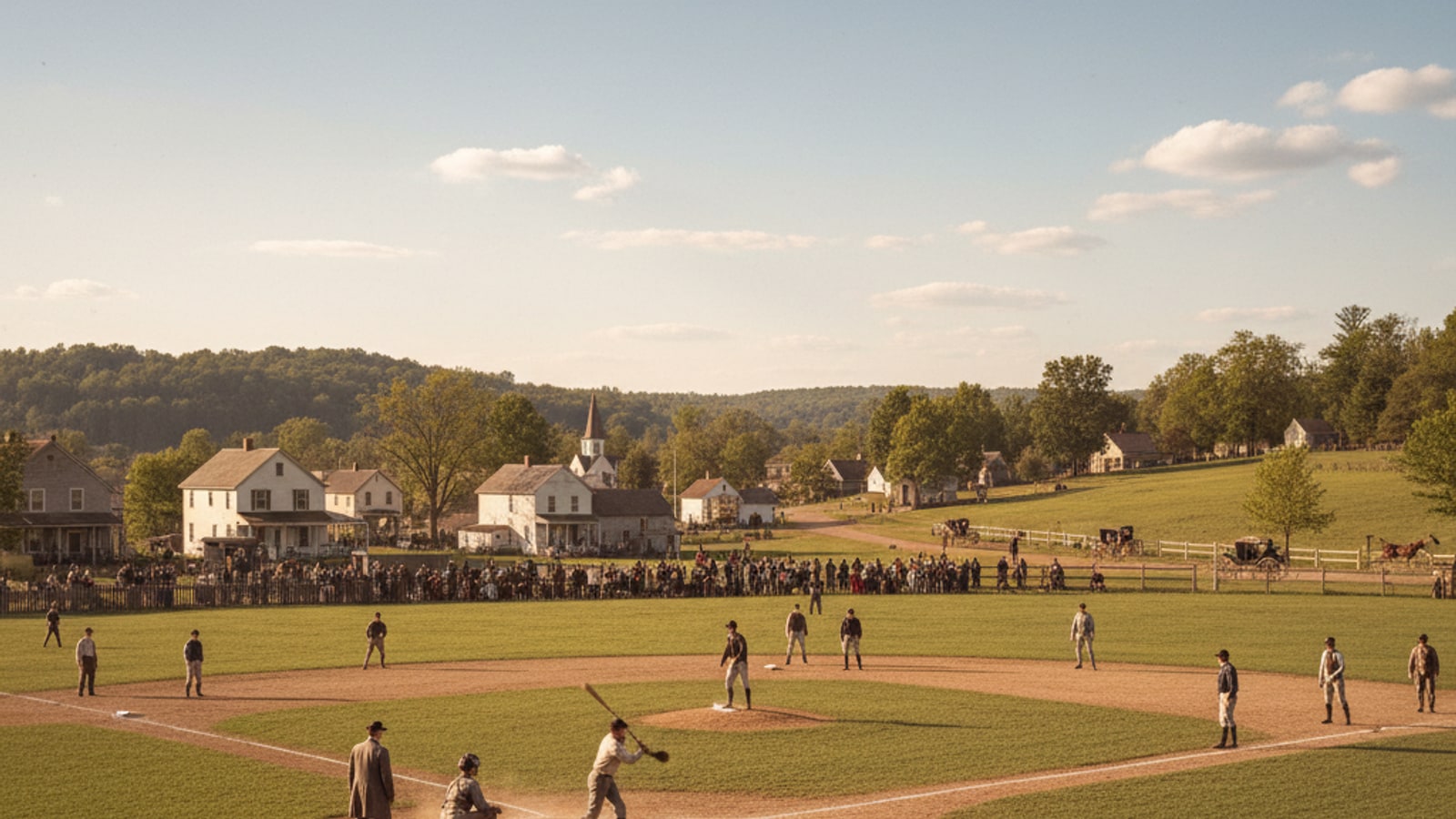 What sport became the national pastime in the late 1800s?