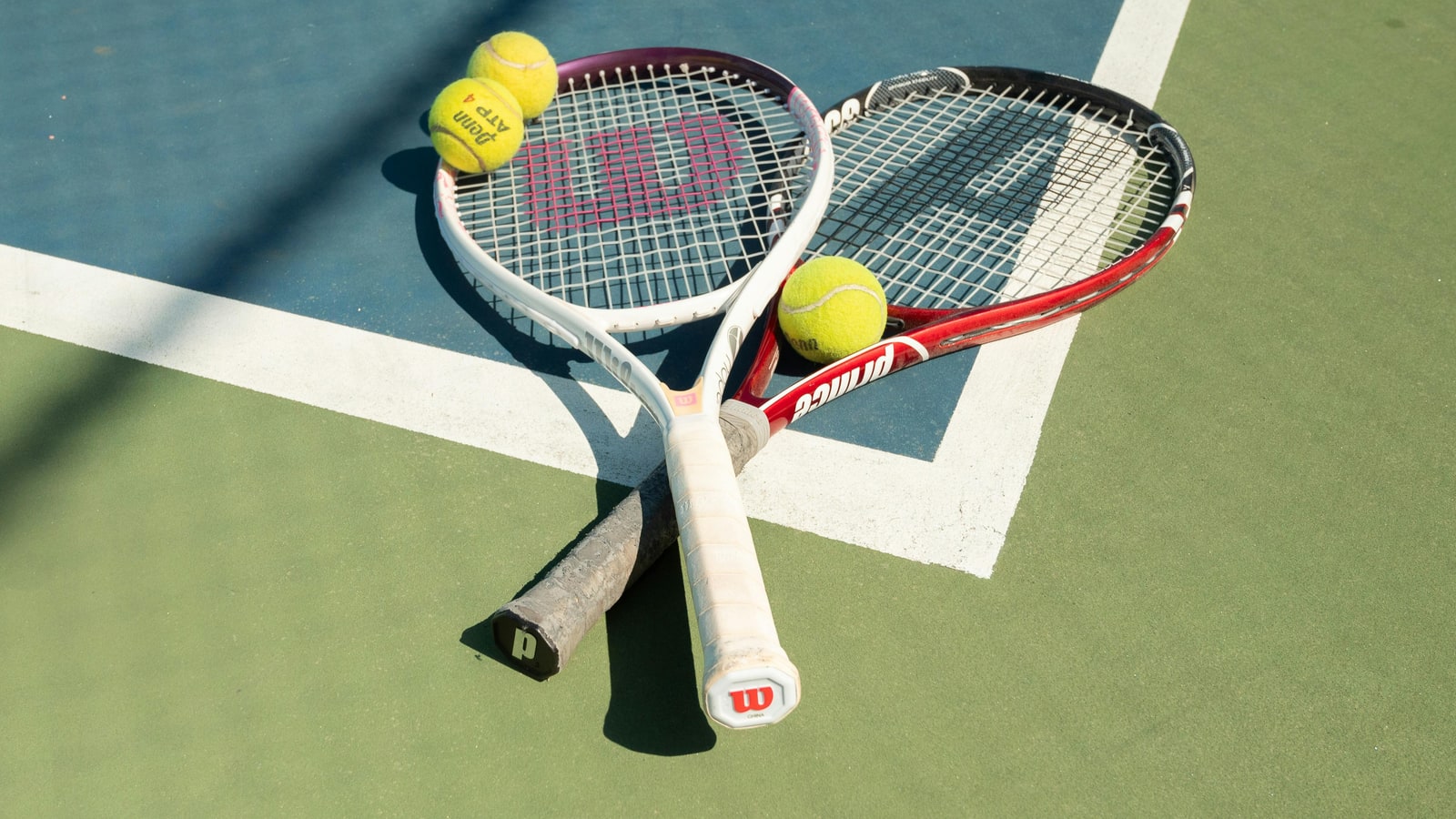 Where is the ad court in a tennis match?