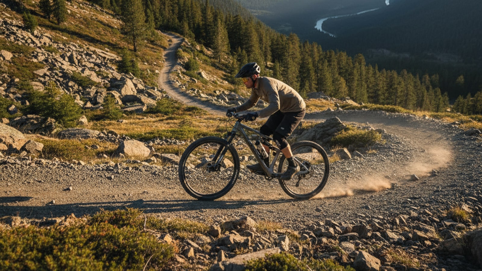 What are the different types of mountain biking?