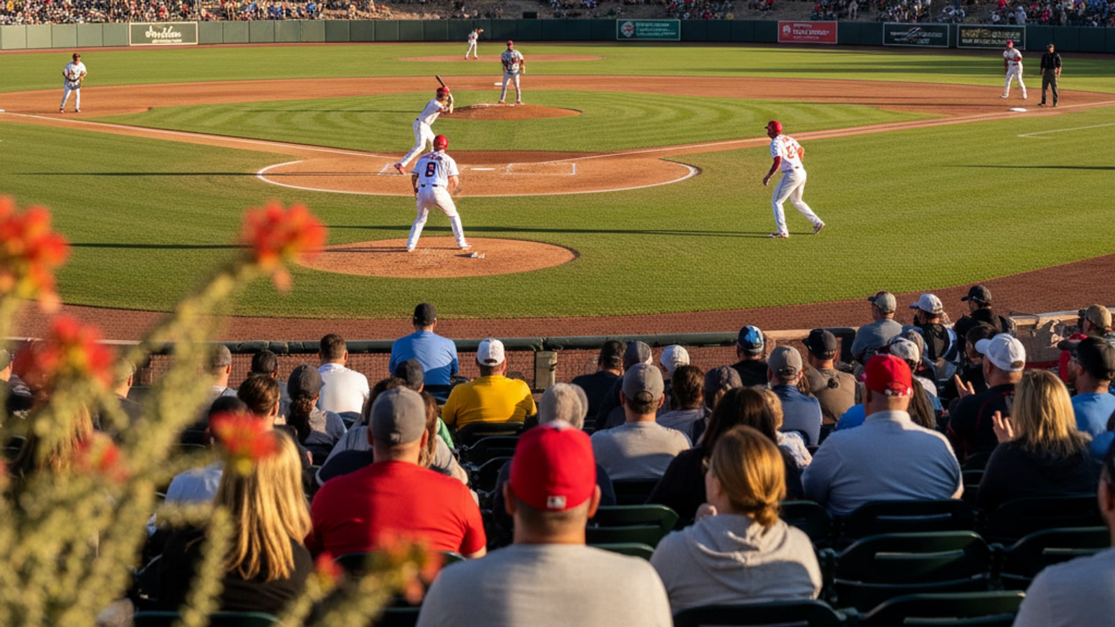 Do people play baseball in spring?