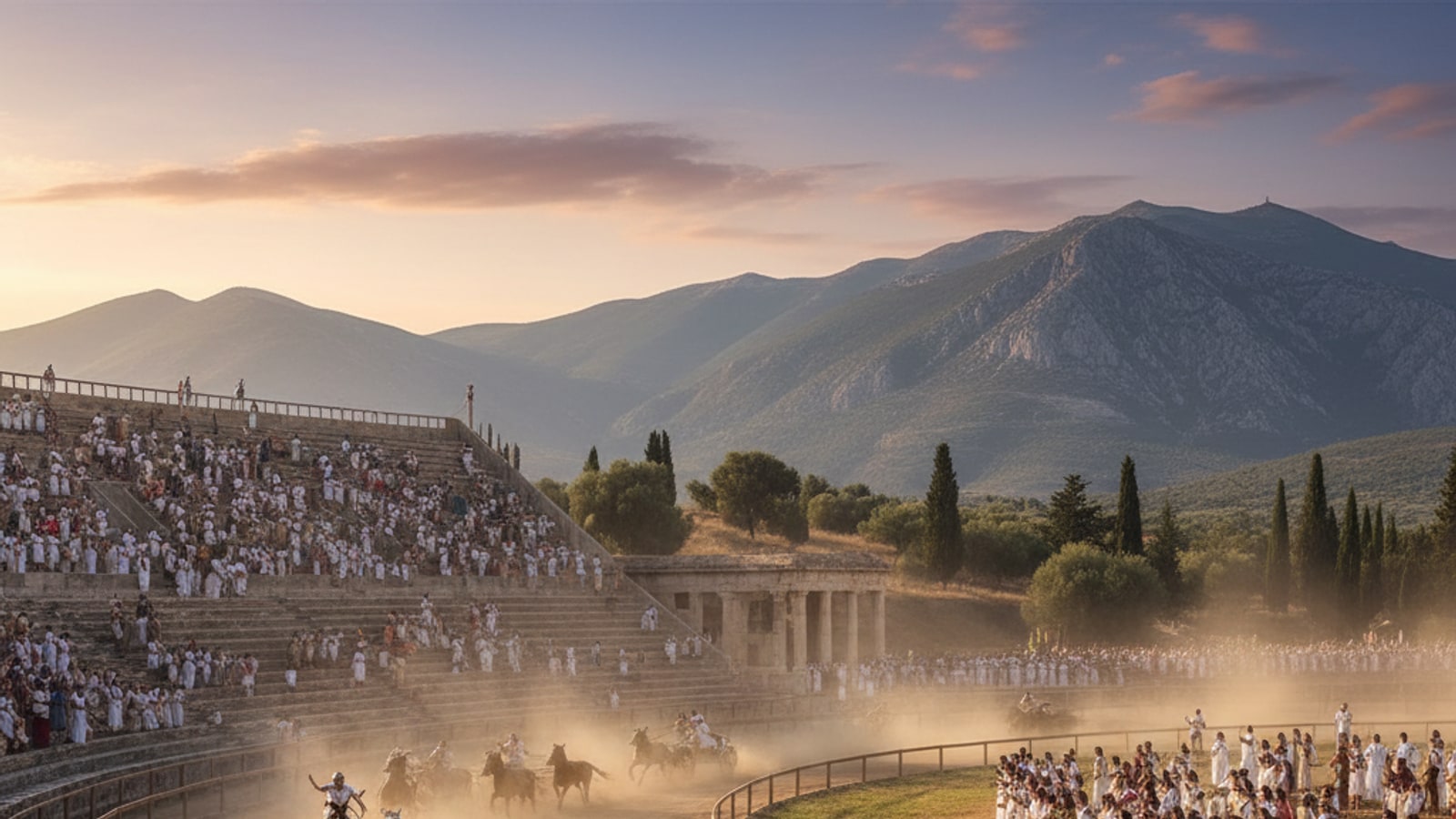 What was the most popular game in ancient Greece?