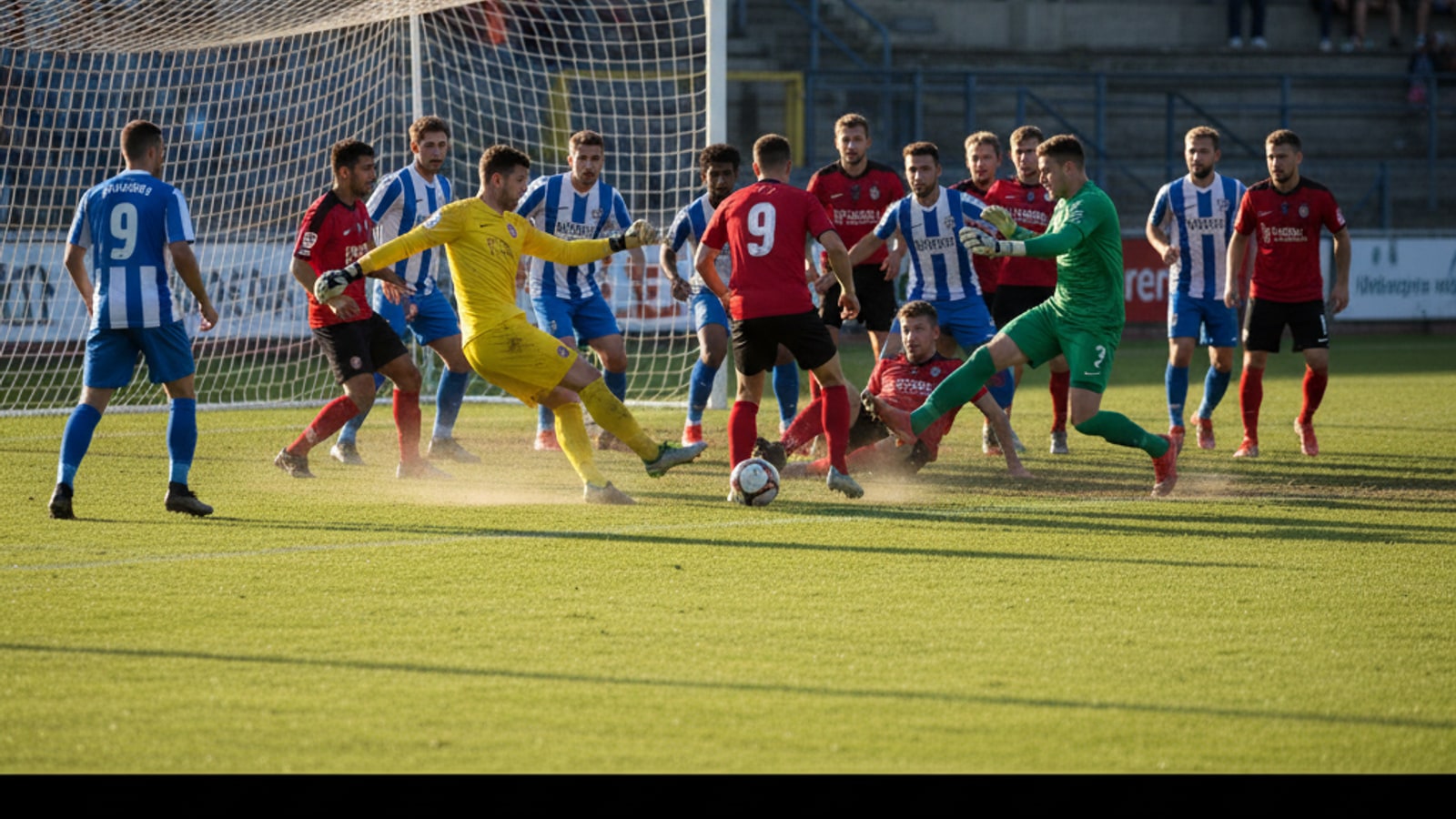 Can you pass a goal kick inside the box?