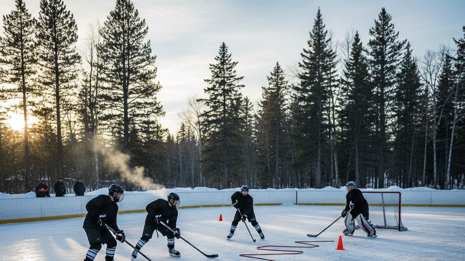 What are the individual tactics in hockey?