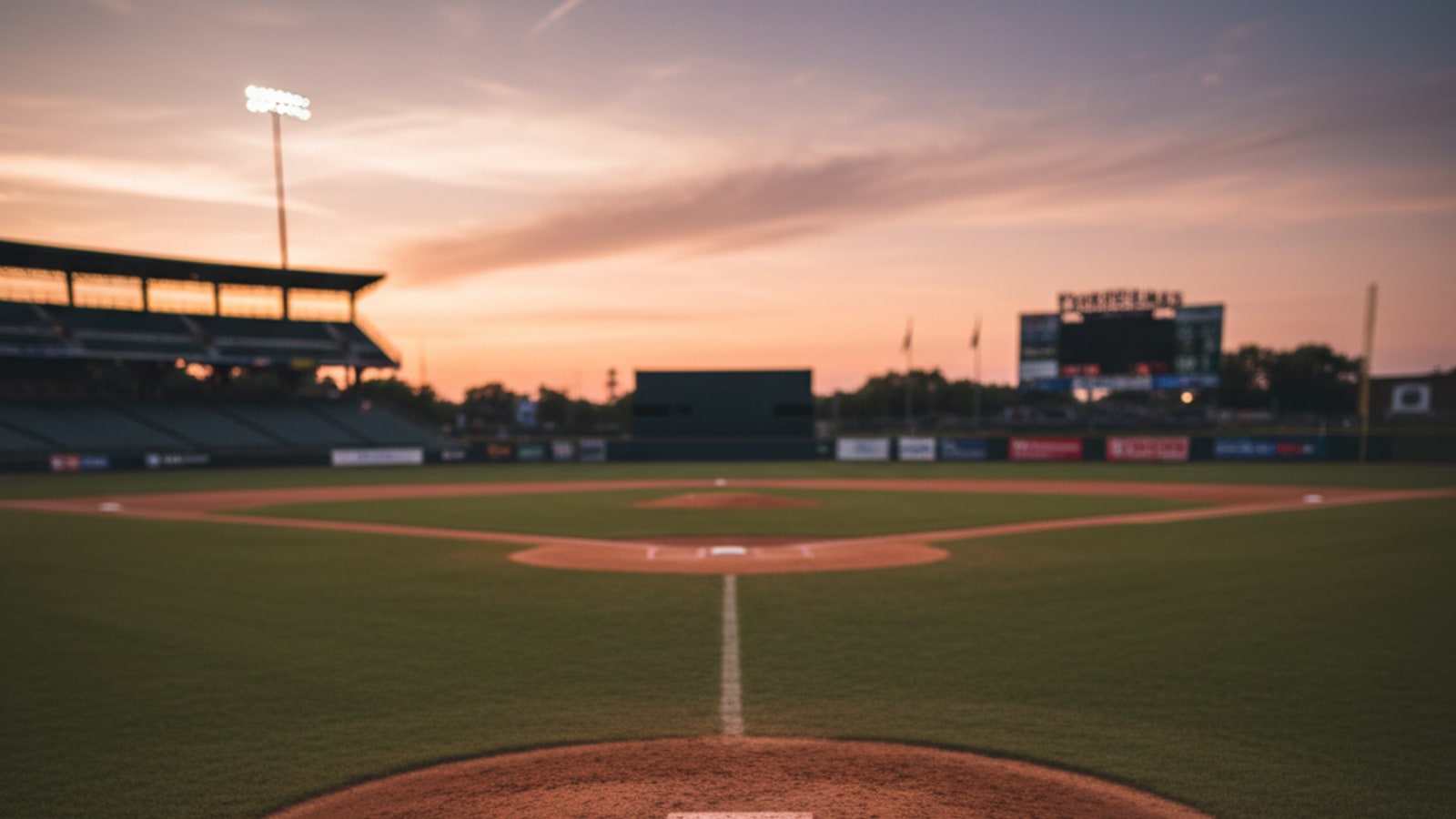 What is the distance from the pitcher to the home plate?