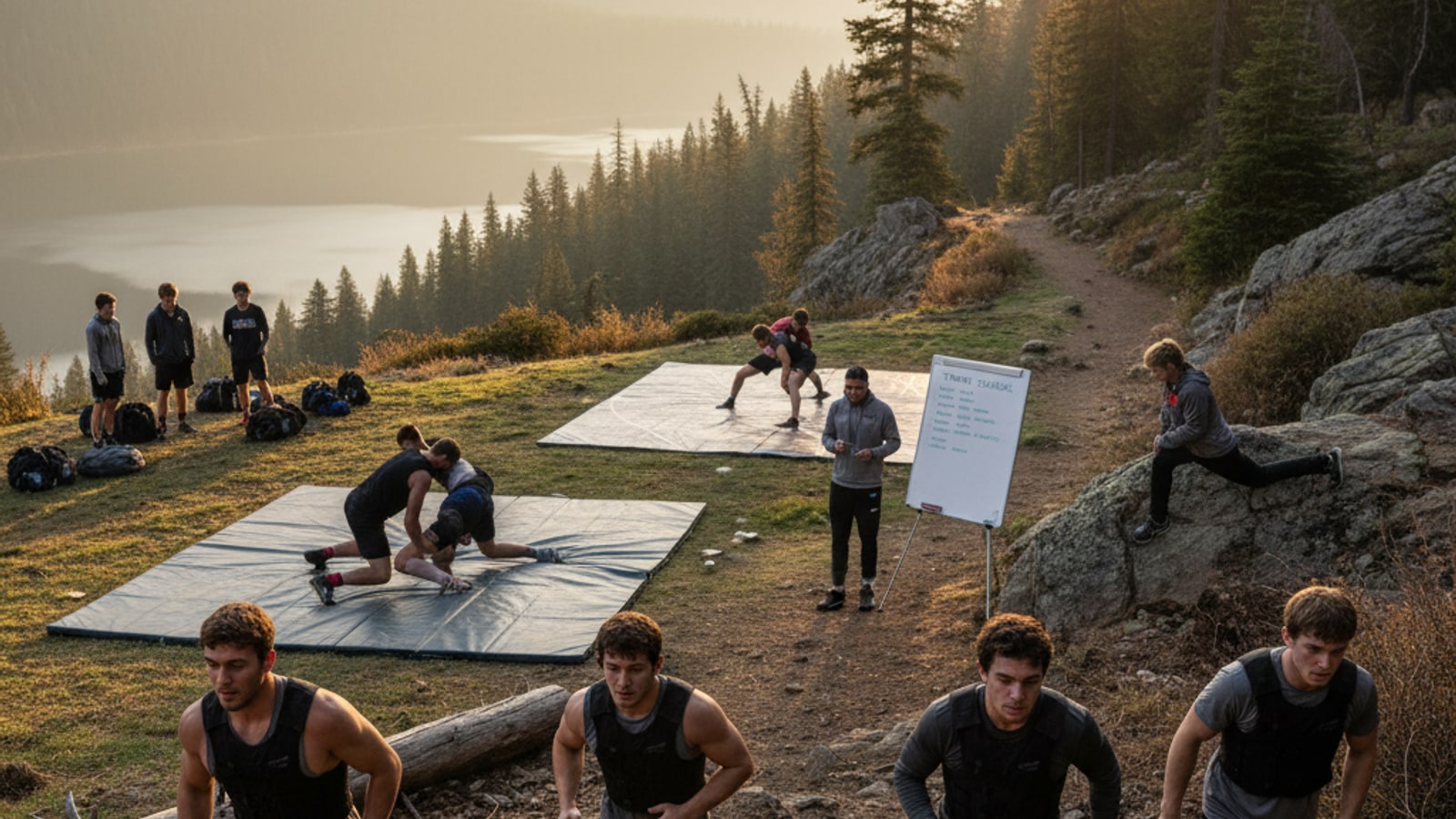 What to do in the off season for wrestling?