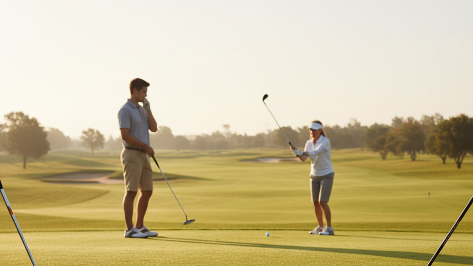 Should beginners use soft or hard golf balls?