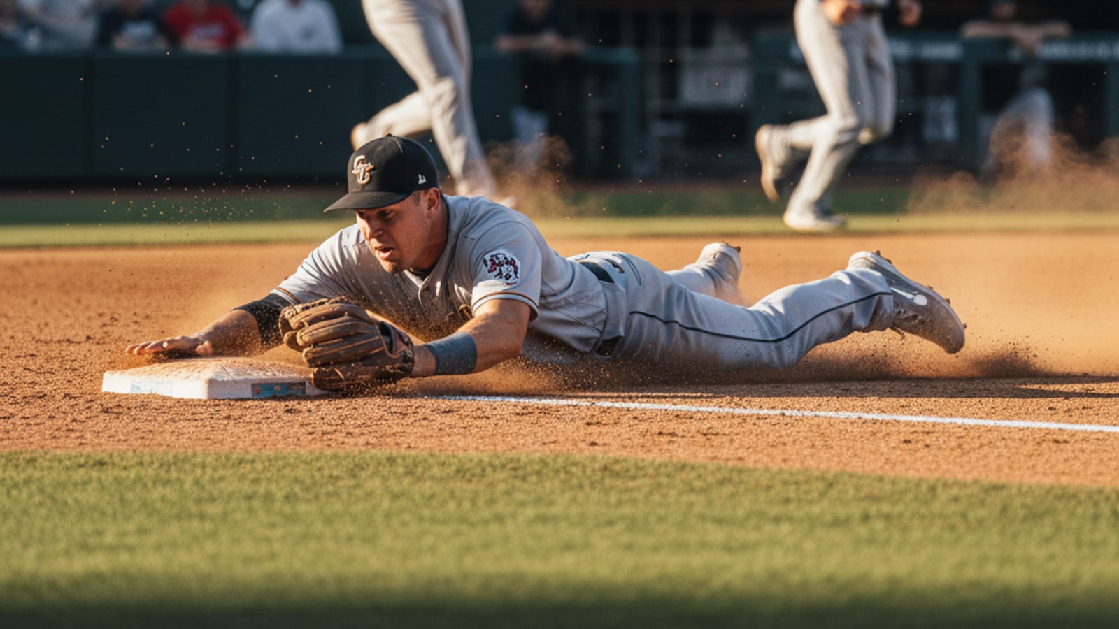 Is it faster to slide into first base?
