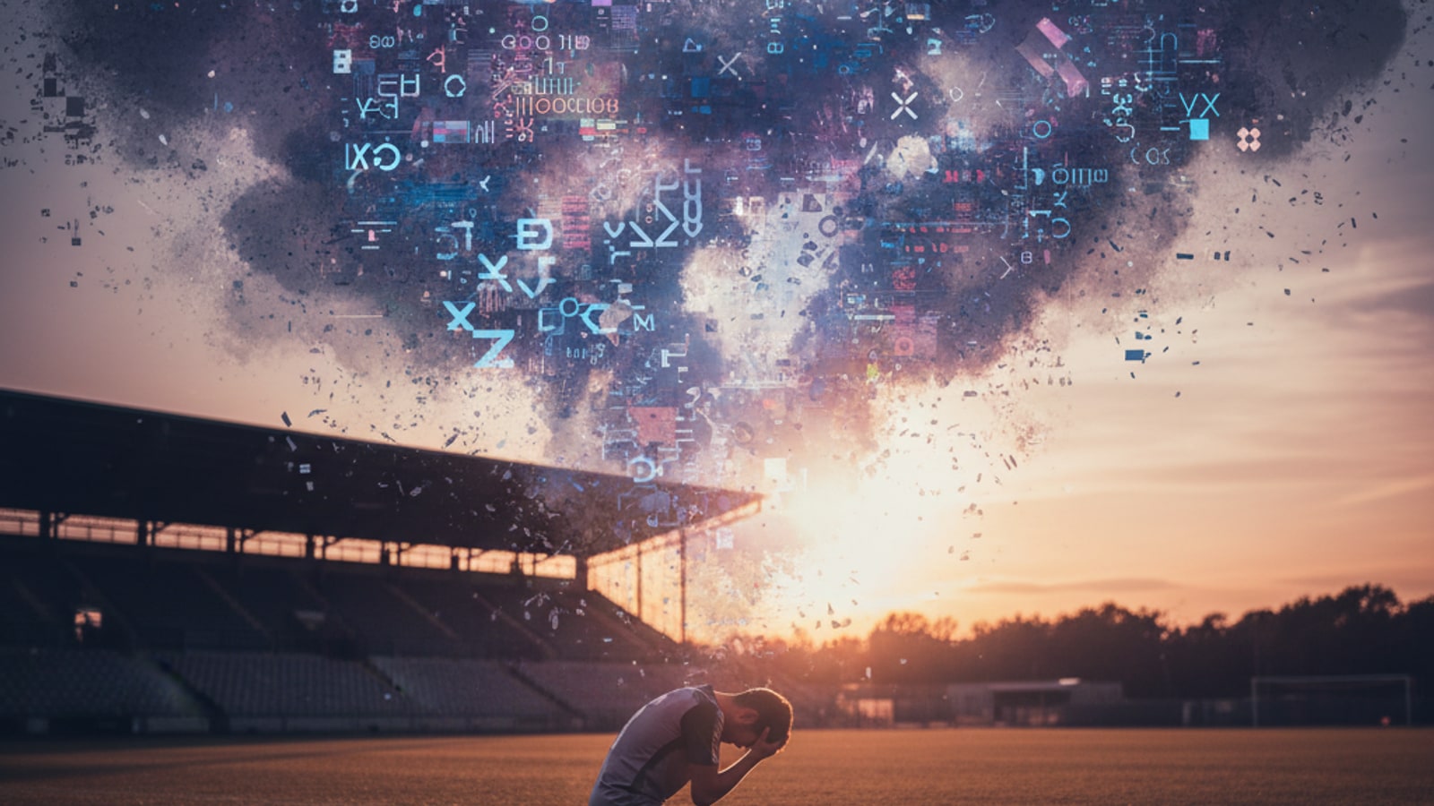 How does social media negatively affect athletes?