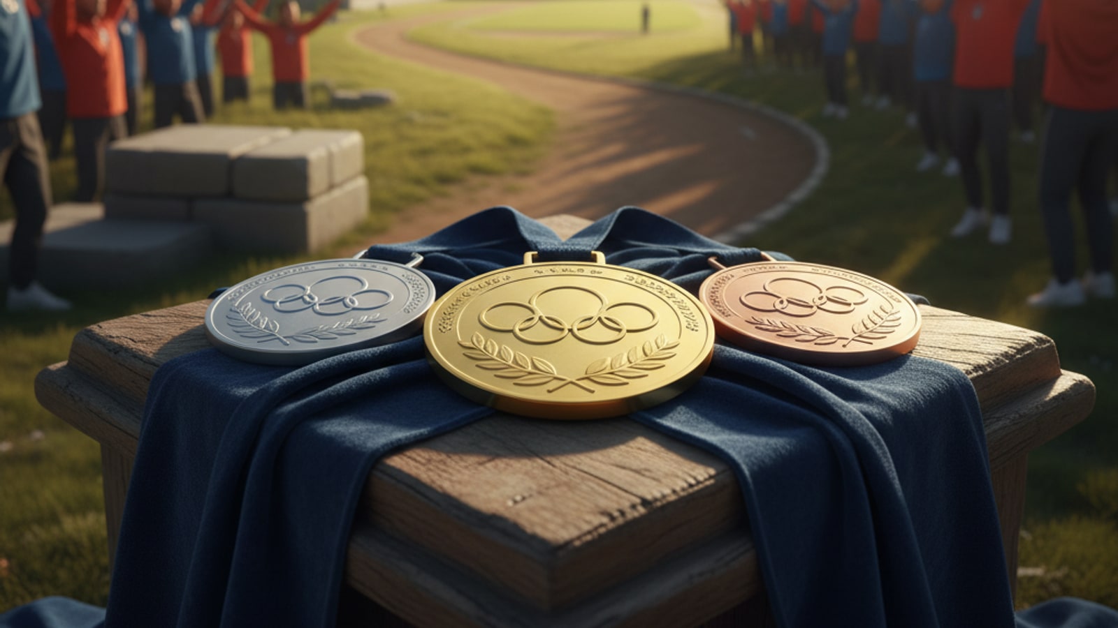 What medals are given in the Olympics?