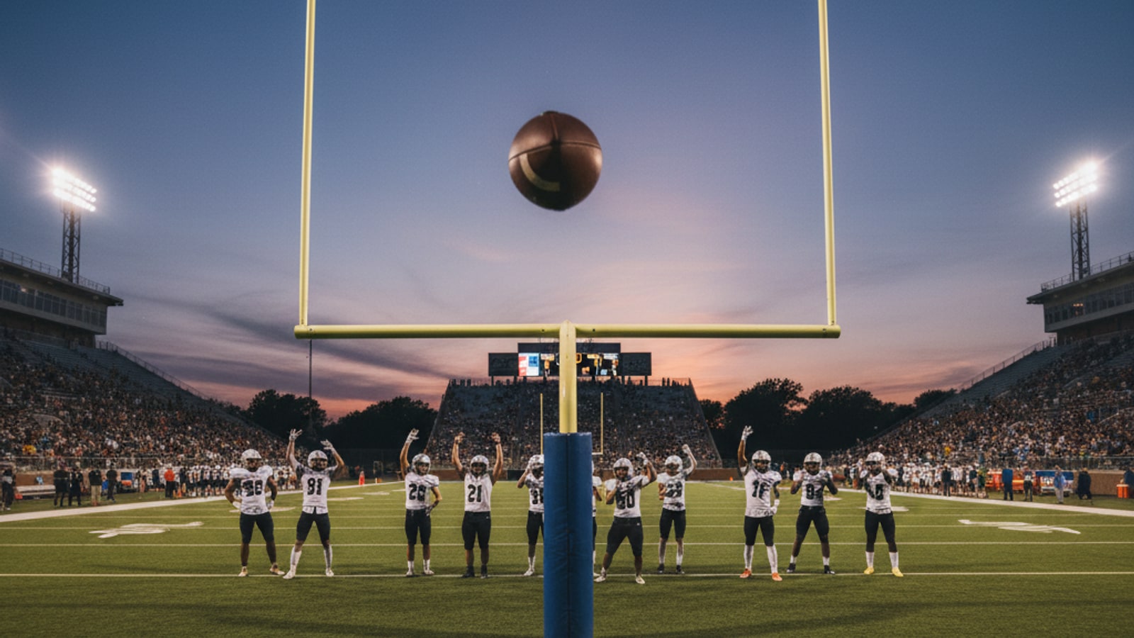 How many points is a field goal worth in football?