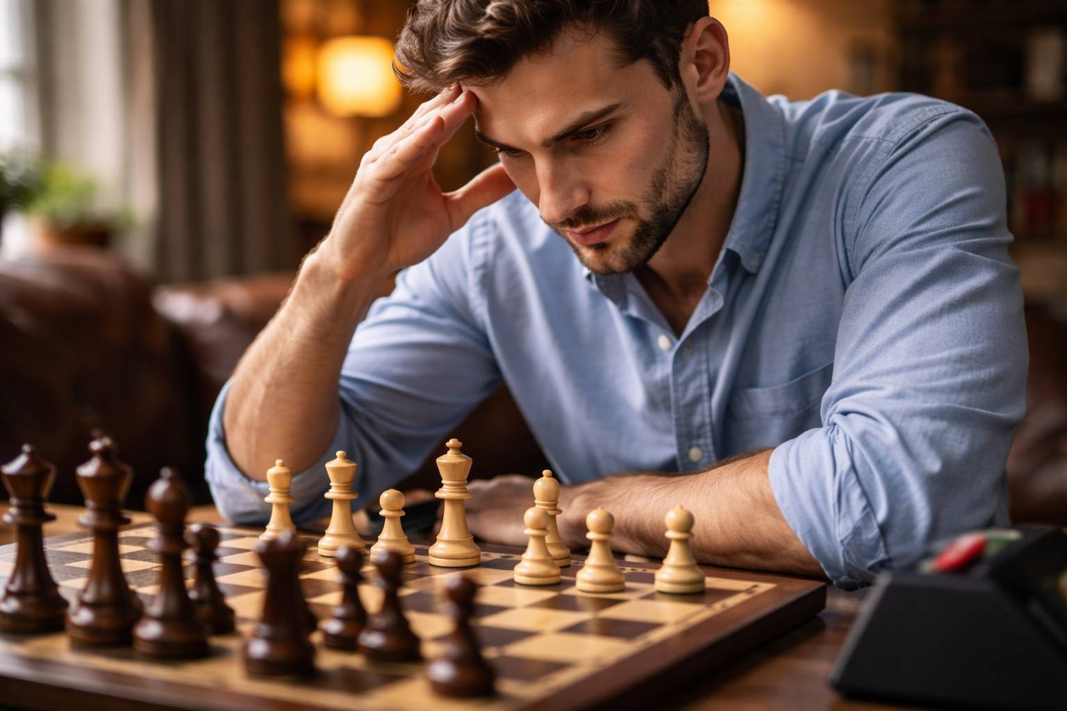 Are chess players geniuses?