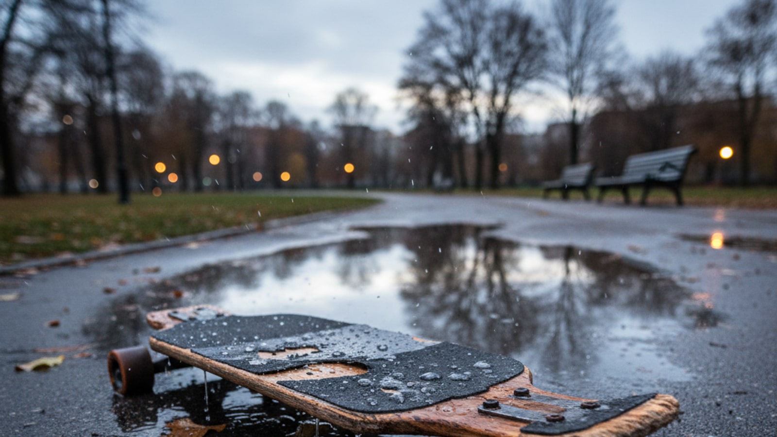 Does skating in the rain ruin your board?