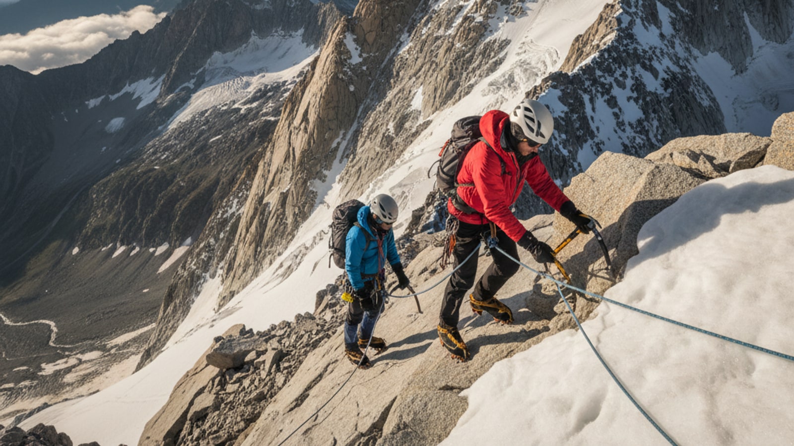 What kind of sport is climbing a mountain?
