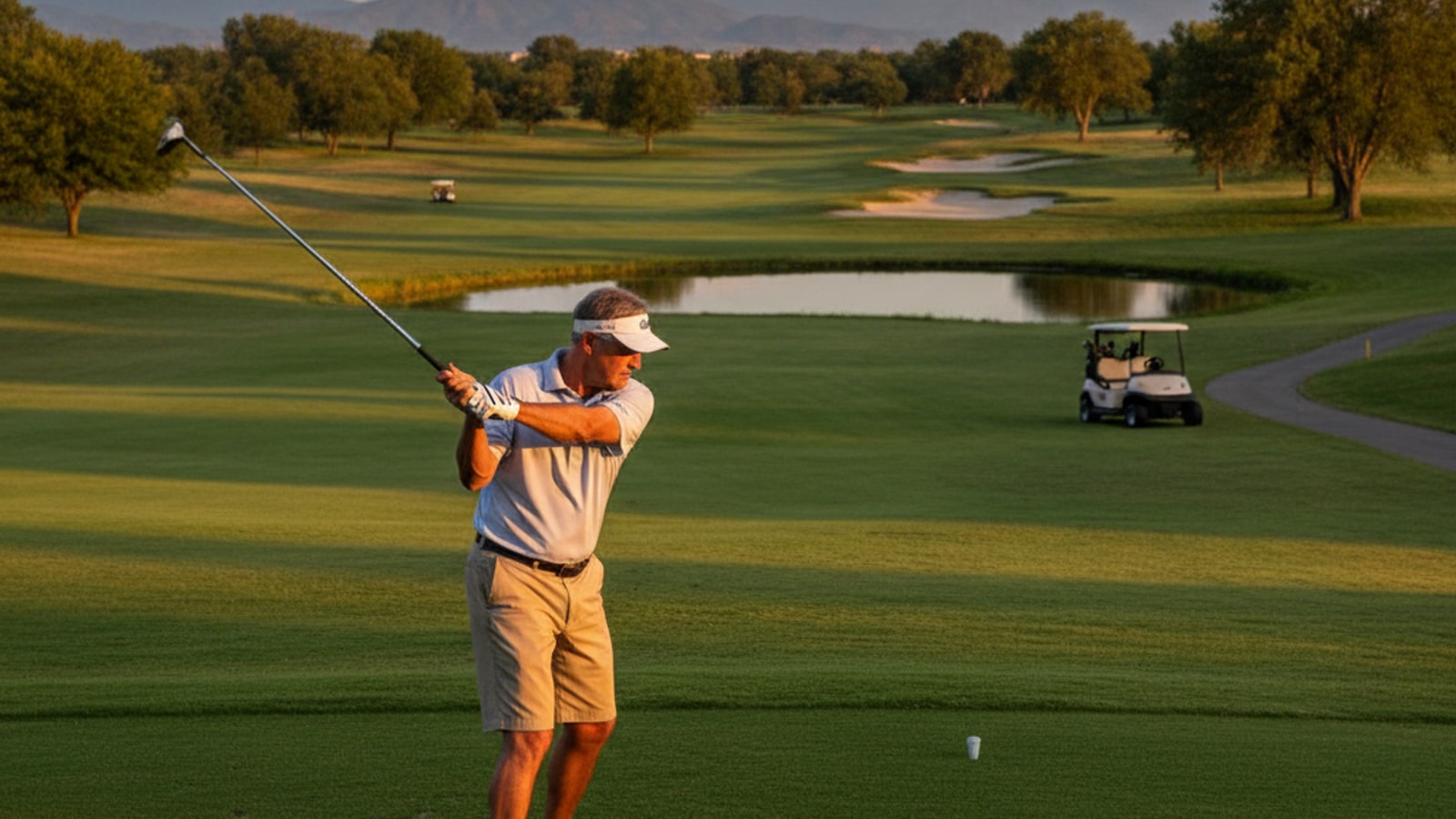 Does Smoltz play golf?