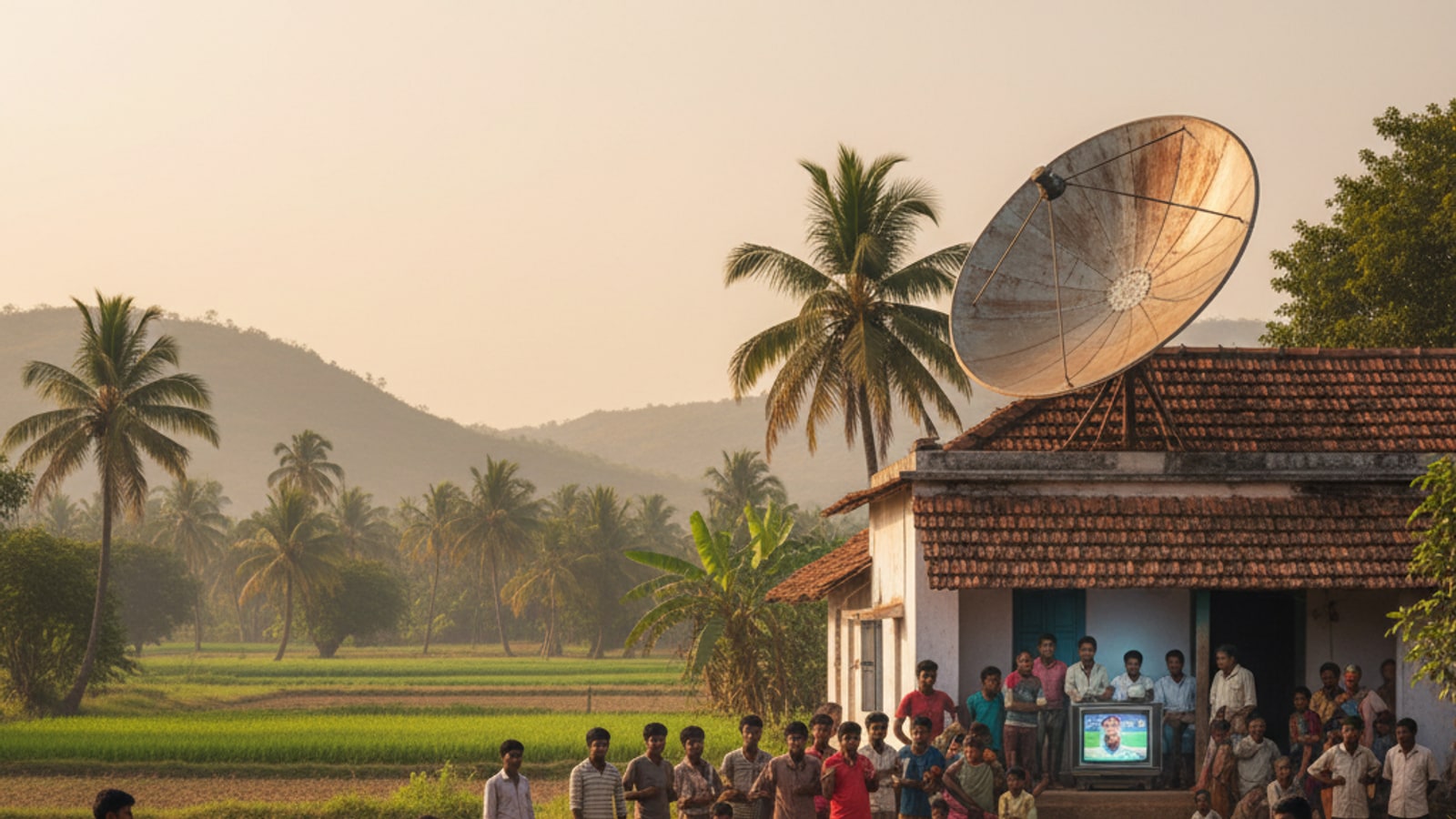 How do you think television has helped to popularise cricket in India?