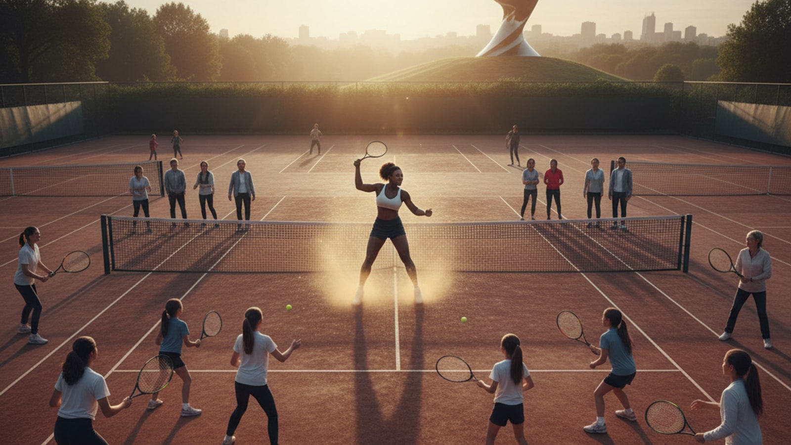 How has Serena Williams influenced others?
