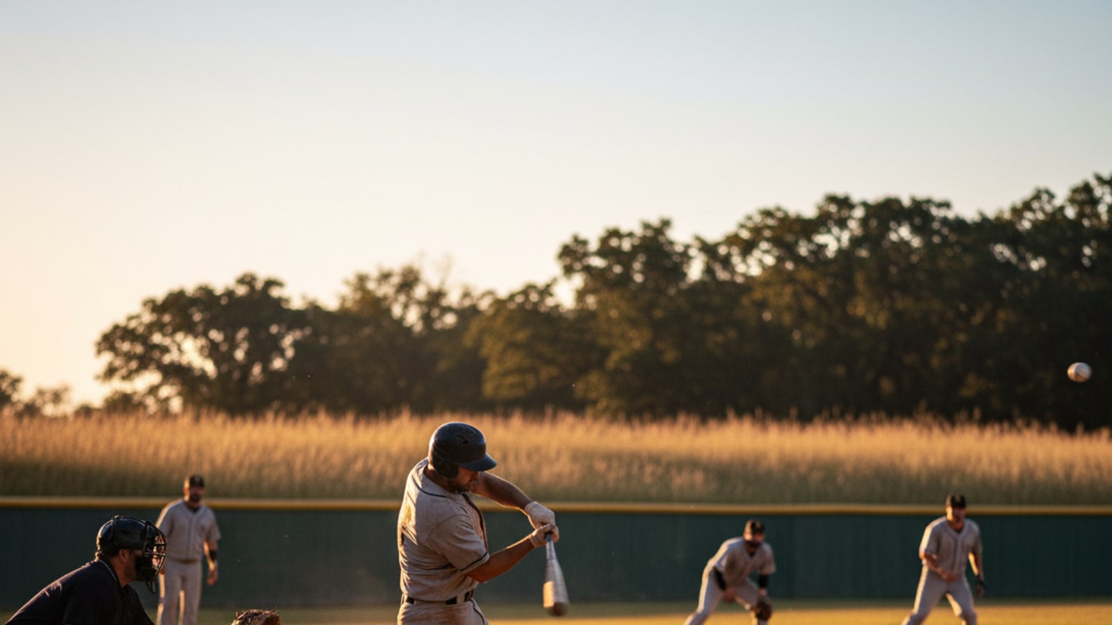 Is hitting a baseball hard?