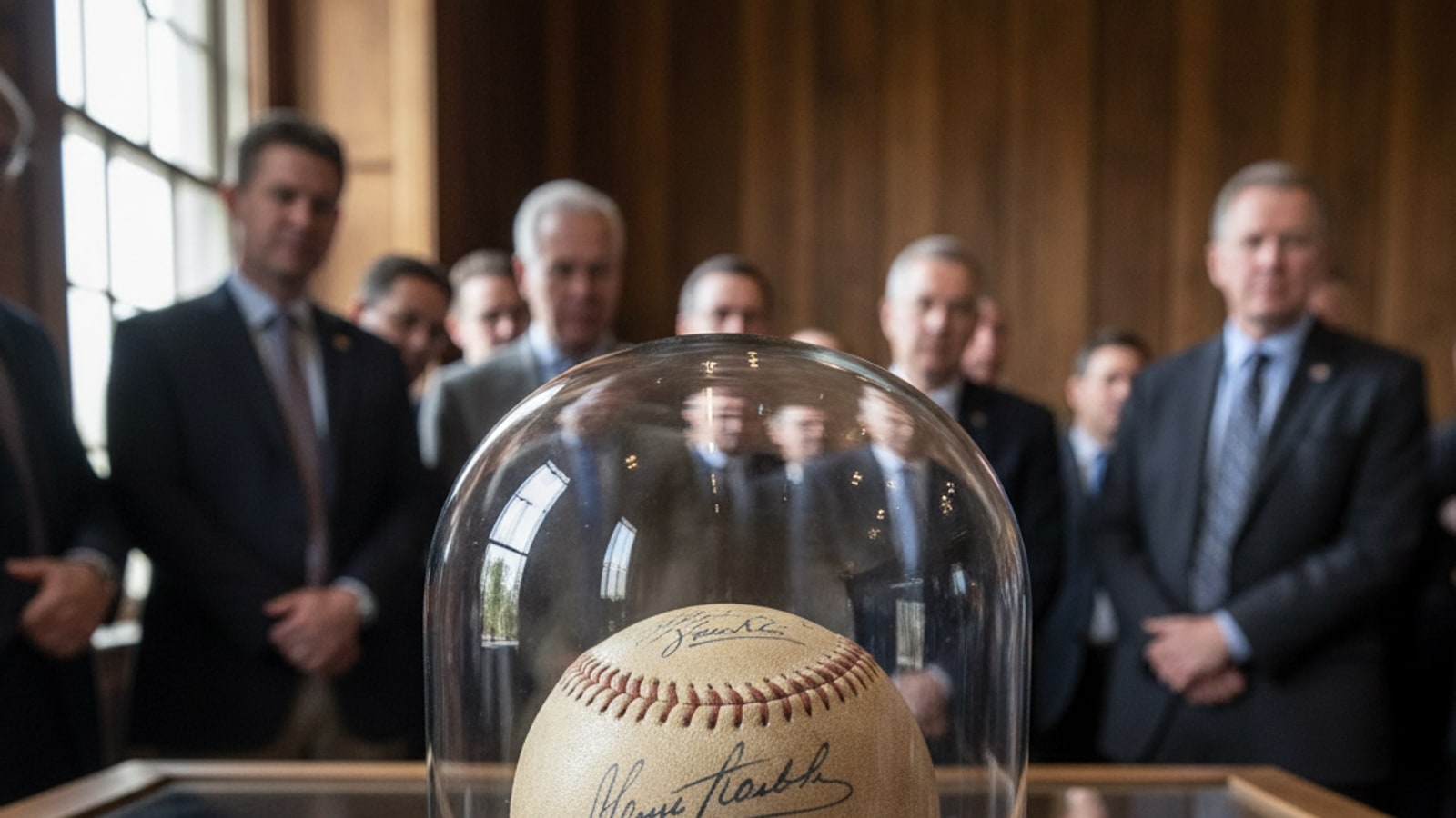 How much would a baseball signed by the 1927 yankees be worth?