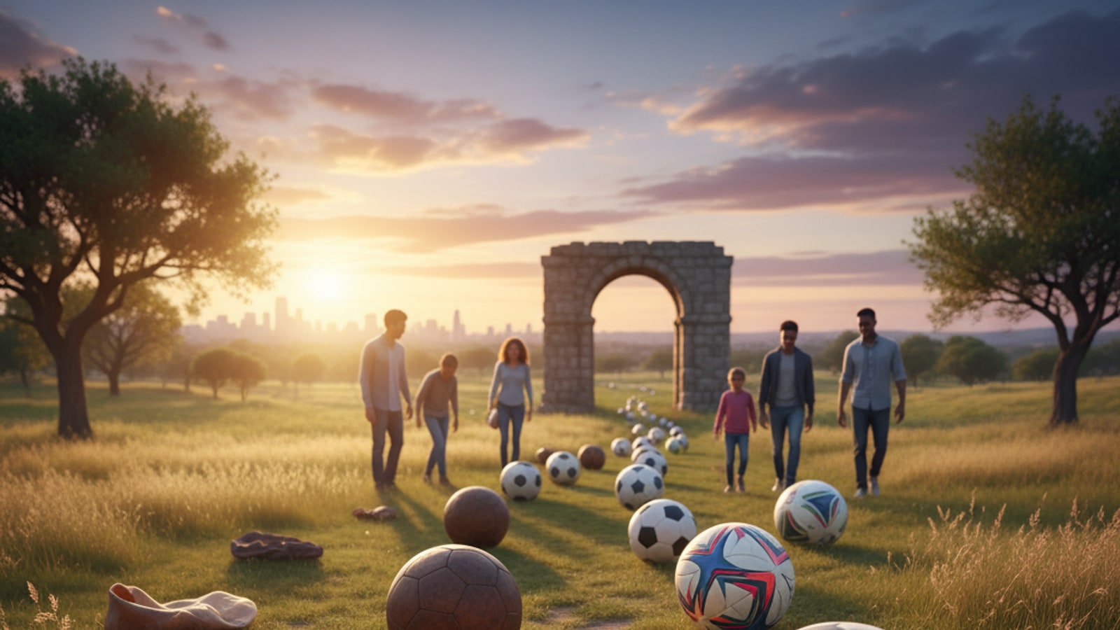 How have soccer balls changed over time?