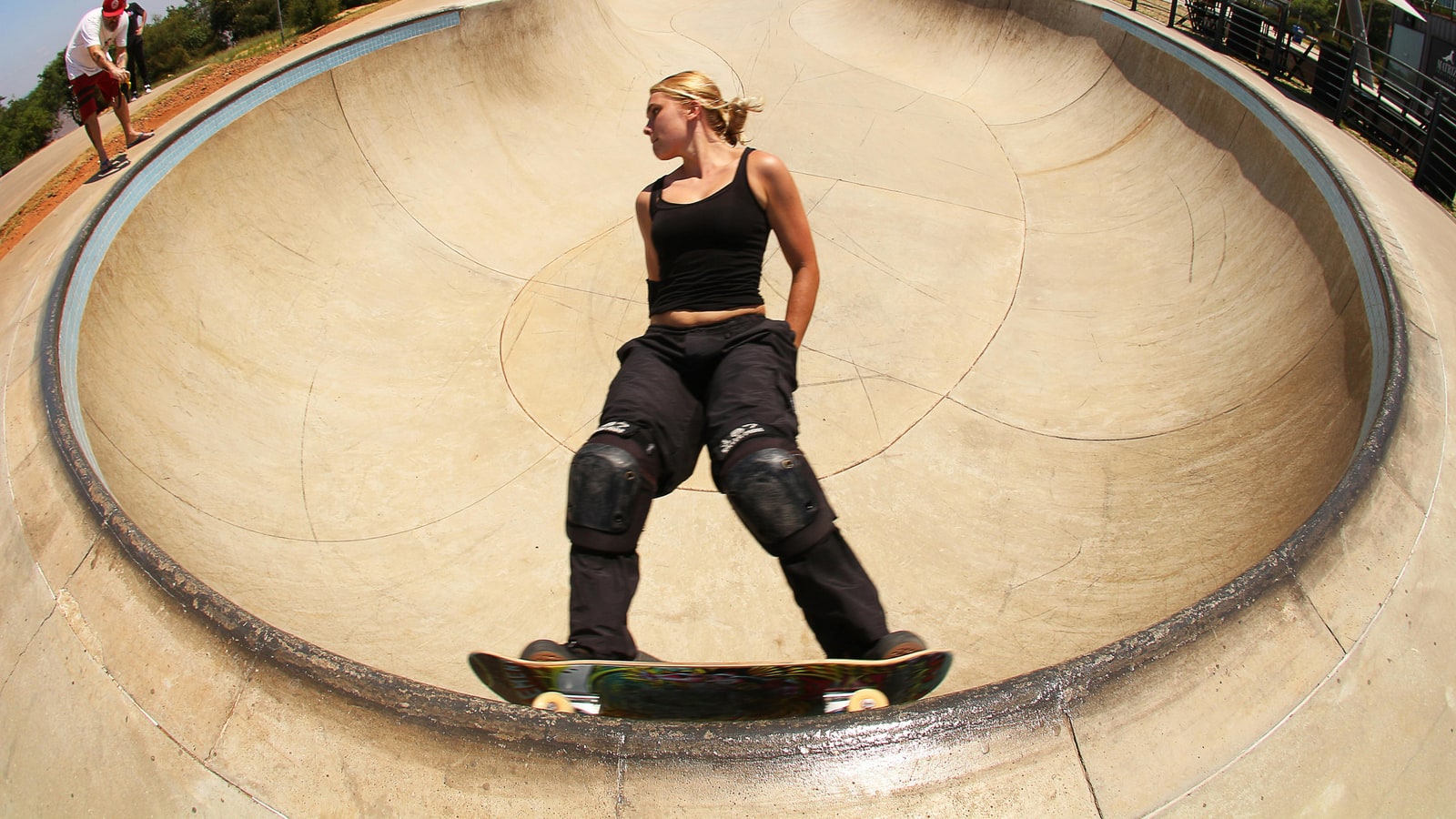 Where do you go to win a skateboard?