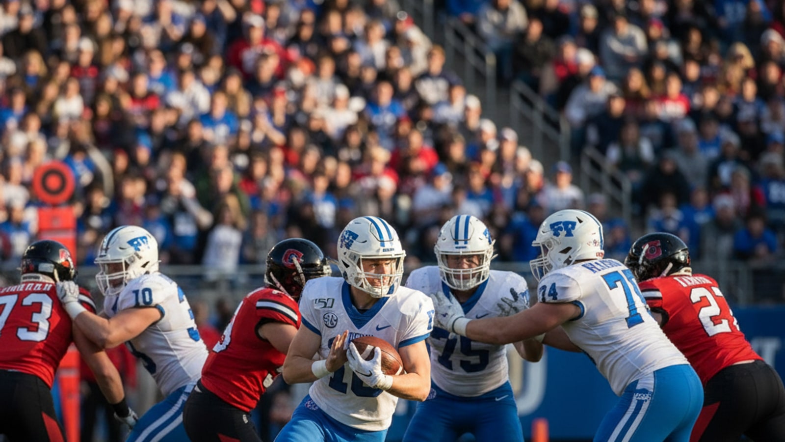 Can you shoot directly from the kickoff in football?