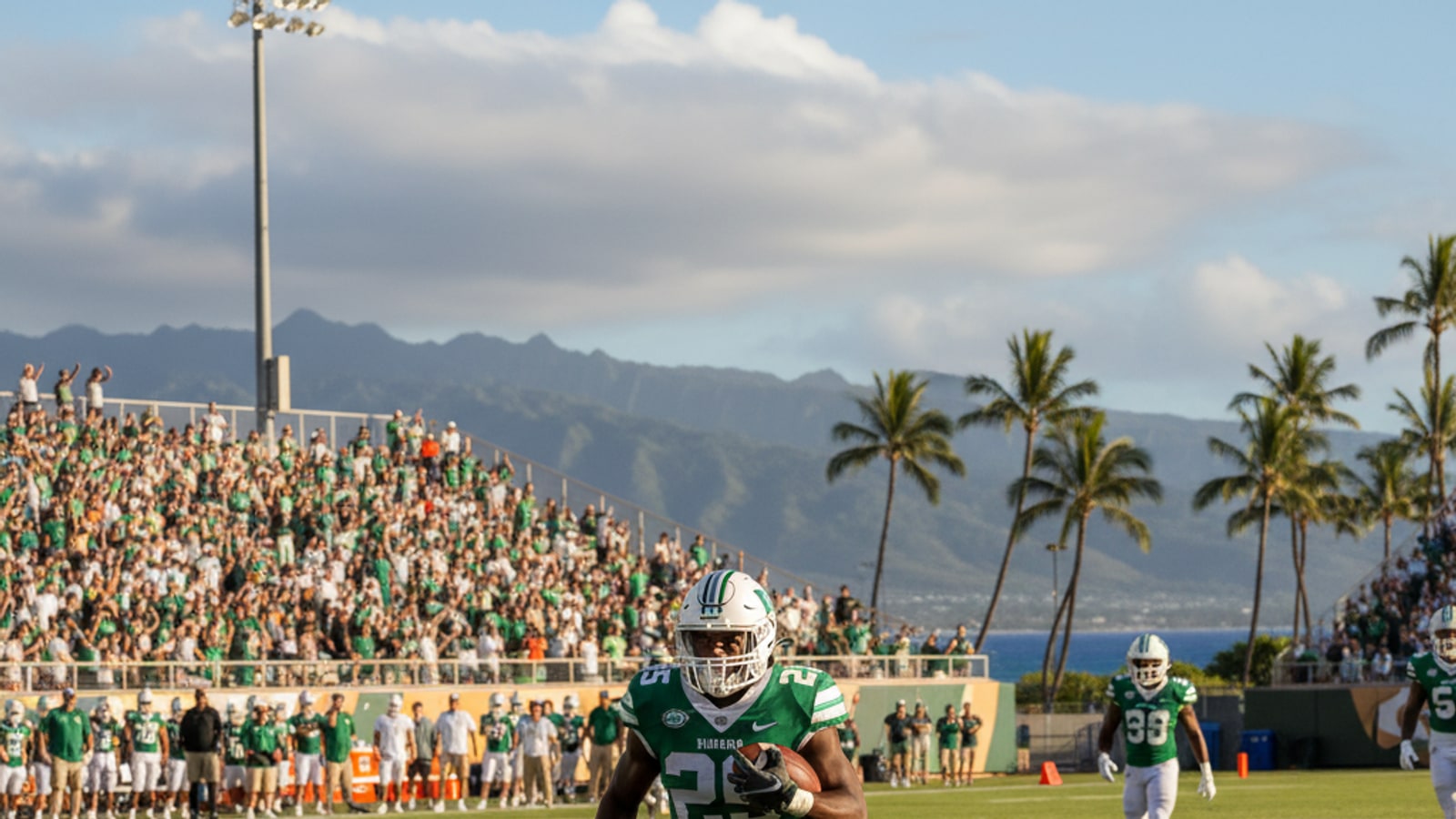 What did Alex Green do for Hawaii football?