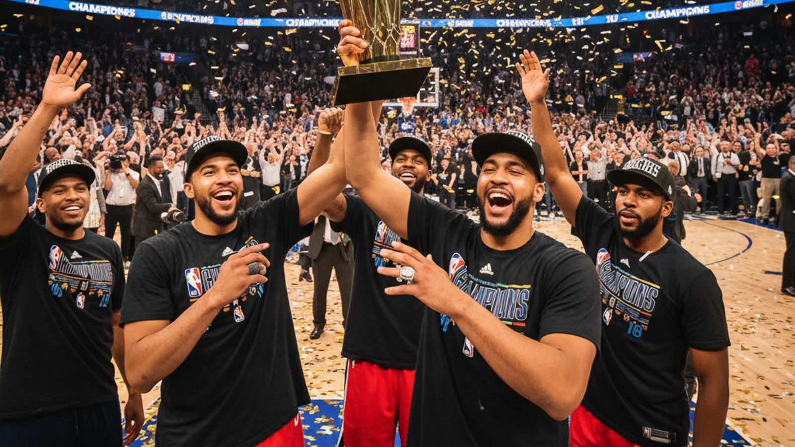 What do you get for winning the NBA championship?