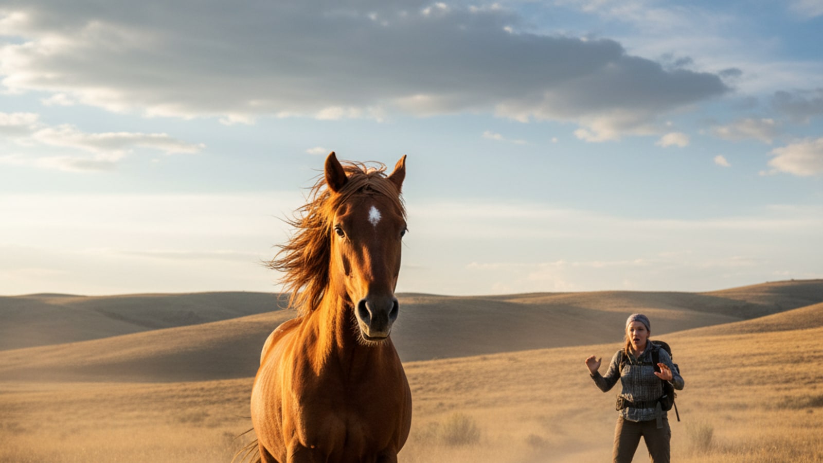 What to do if you see a loose horse?