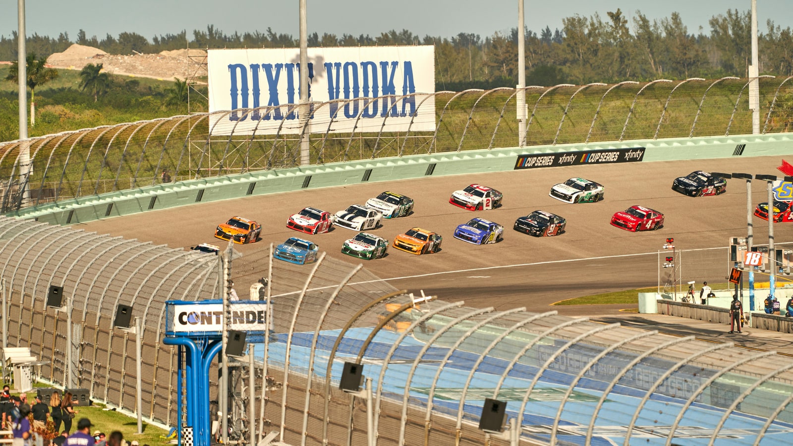 Who is the founder of the NASCAR series?