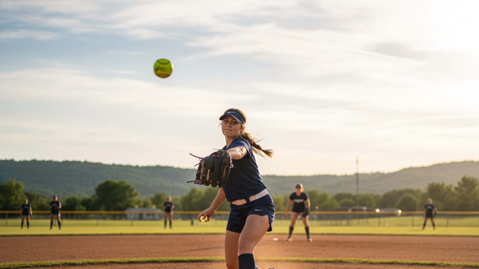 How can I increase my softball pitching speed?