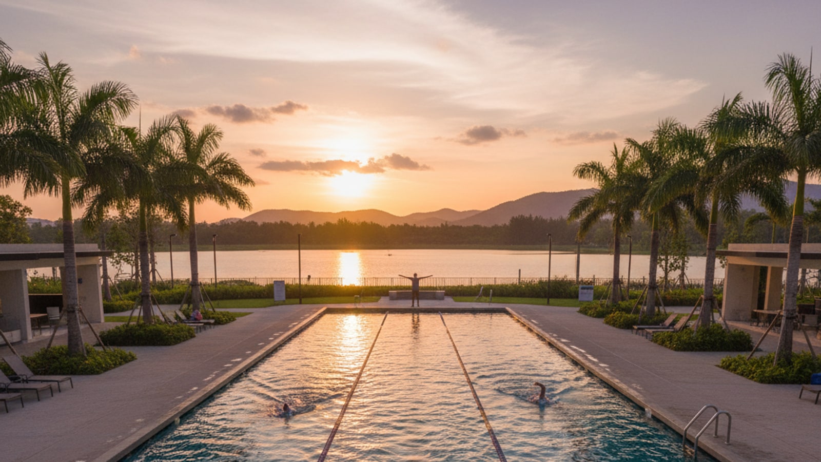 How far is the length of a pool?