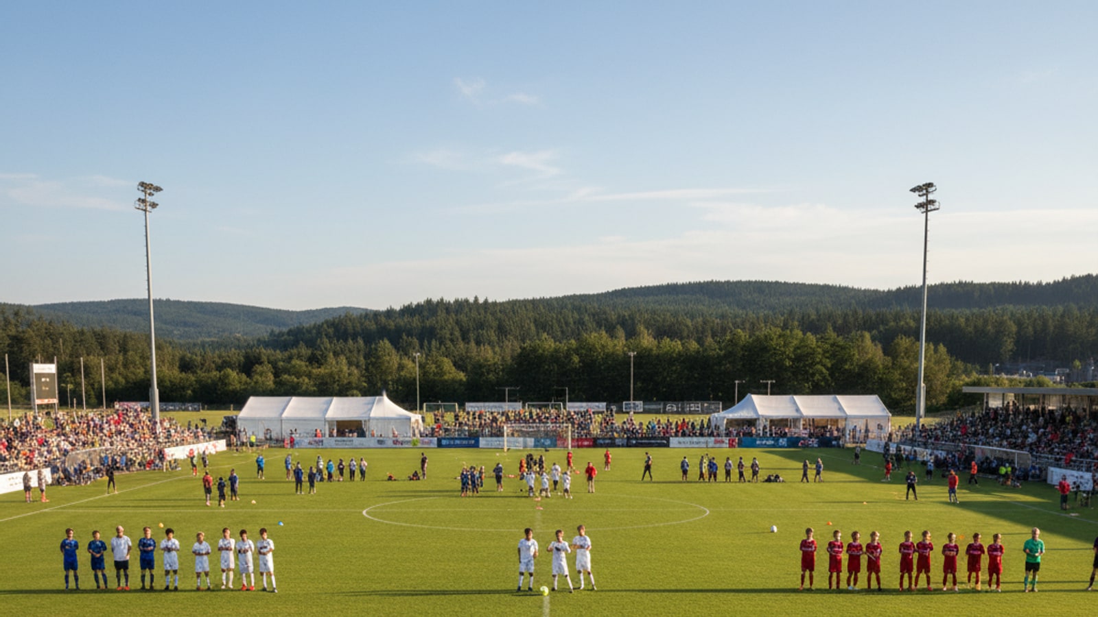 What are the different levels of youth soccer?