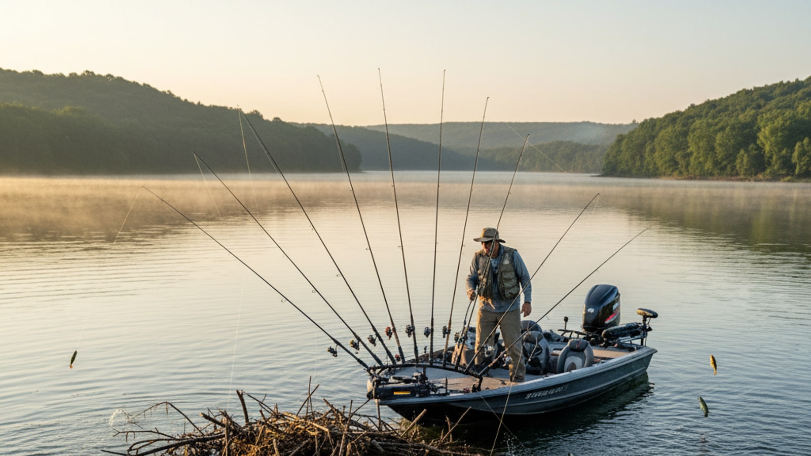 How many rods can you fish with in Kentucky?