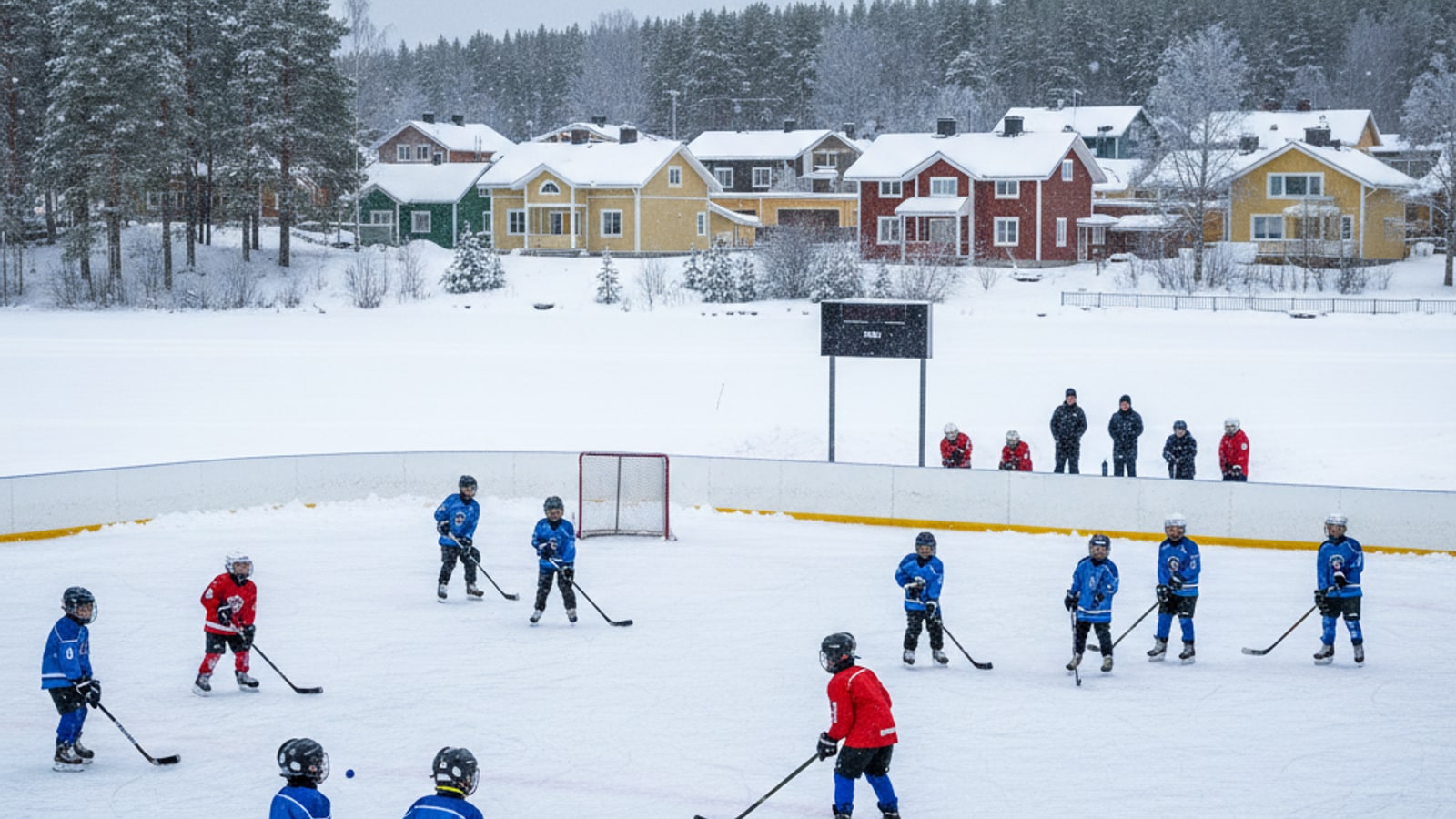 How old do you have to be to play minor hockey in Finland?