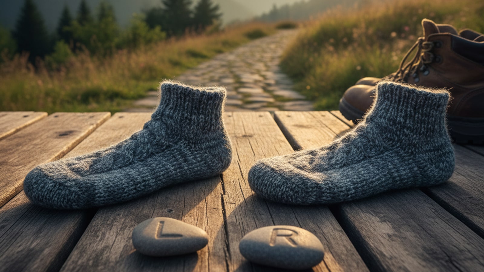 Are socks made for the left and right feet?