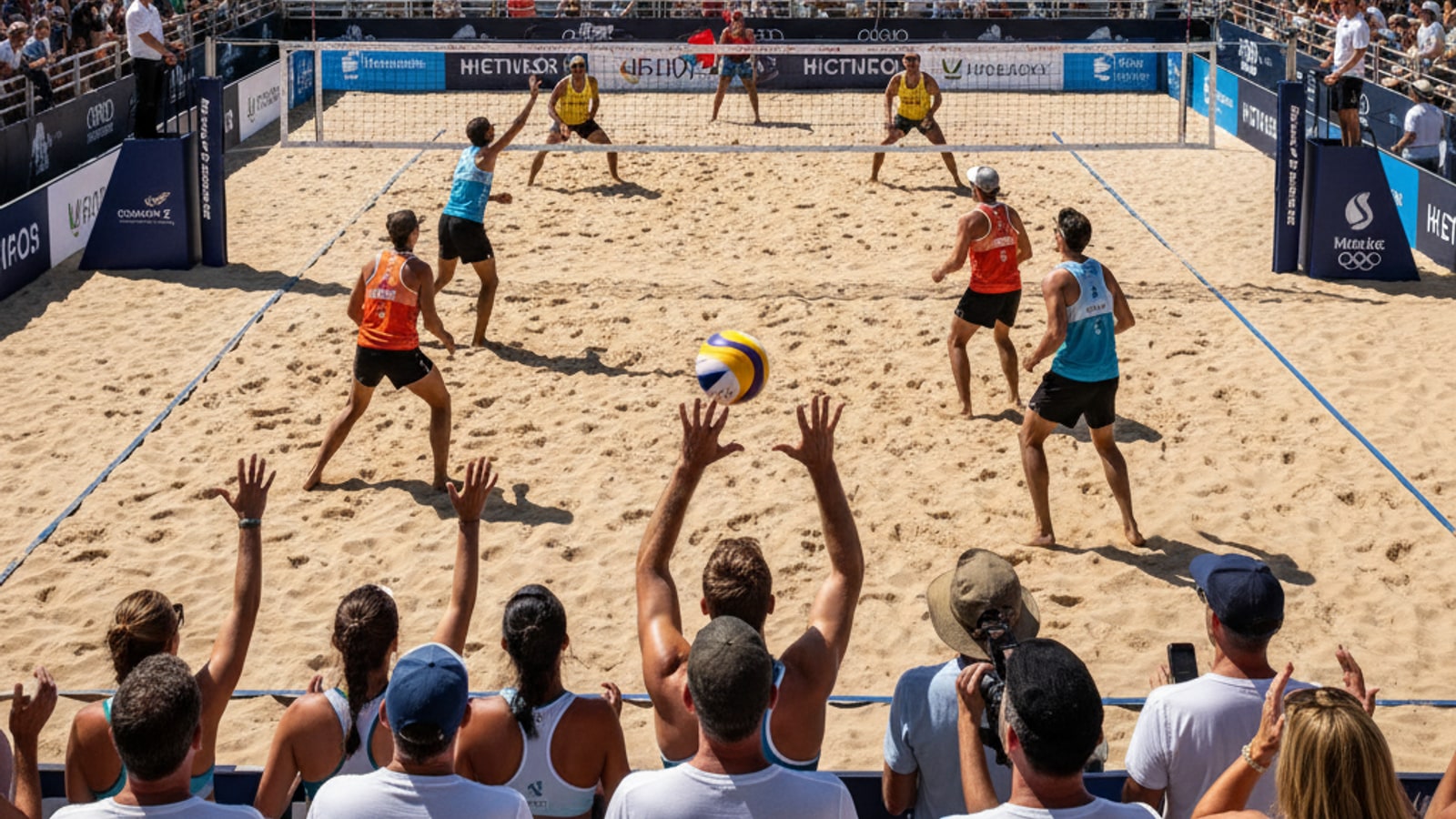 Is it fun to play volleyball in the Olympics?