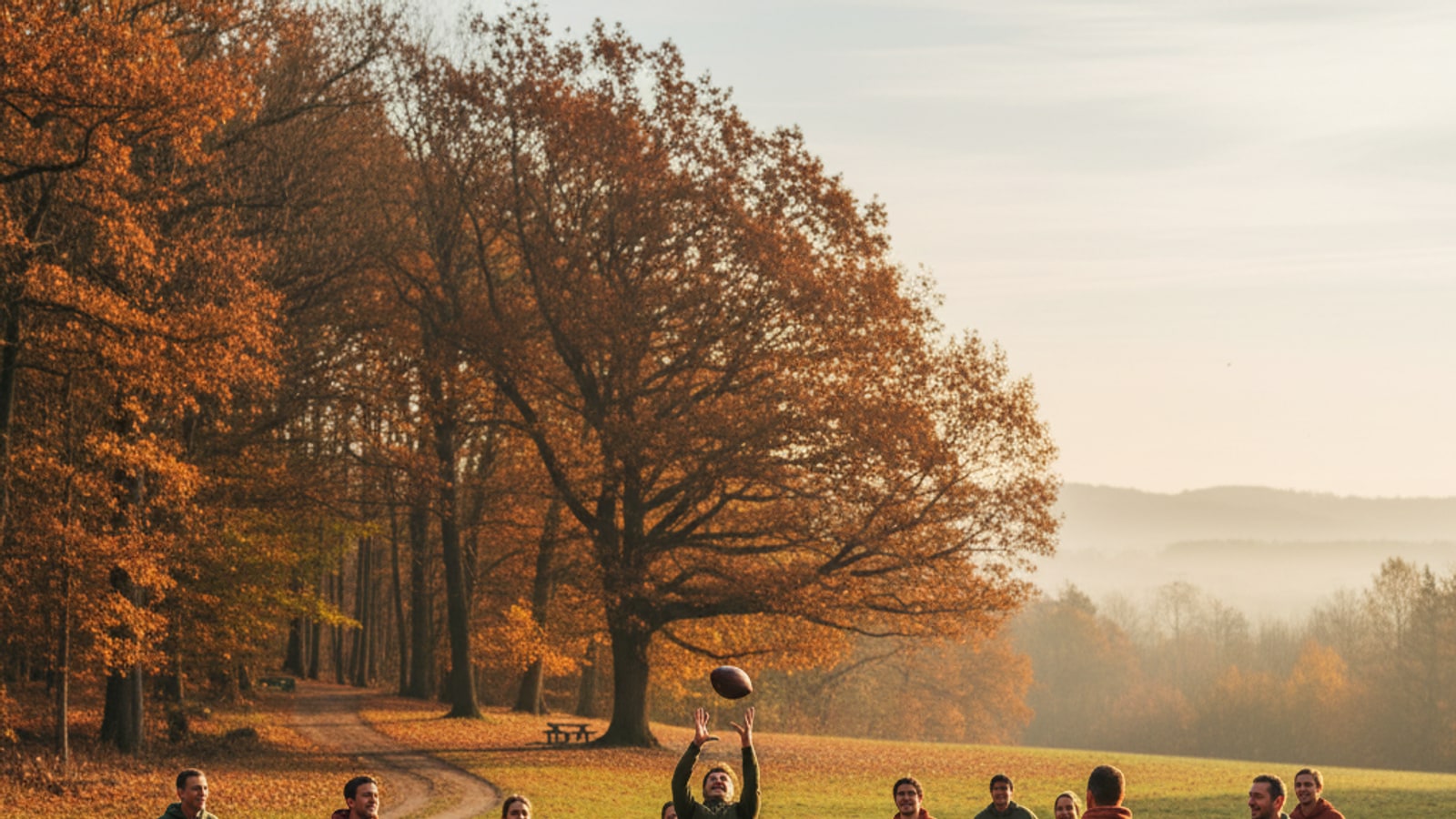 Is it good to play football in the fall?