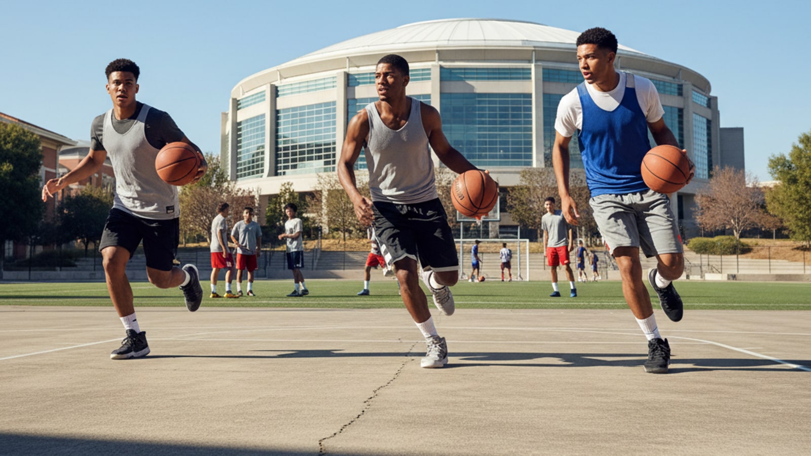 Do you have to wear shorts to college basketball?