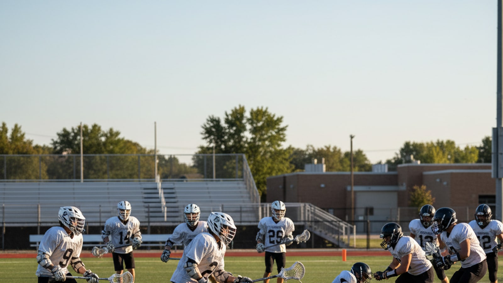 Is lacrosse more dangerous than football?