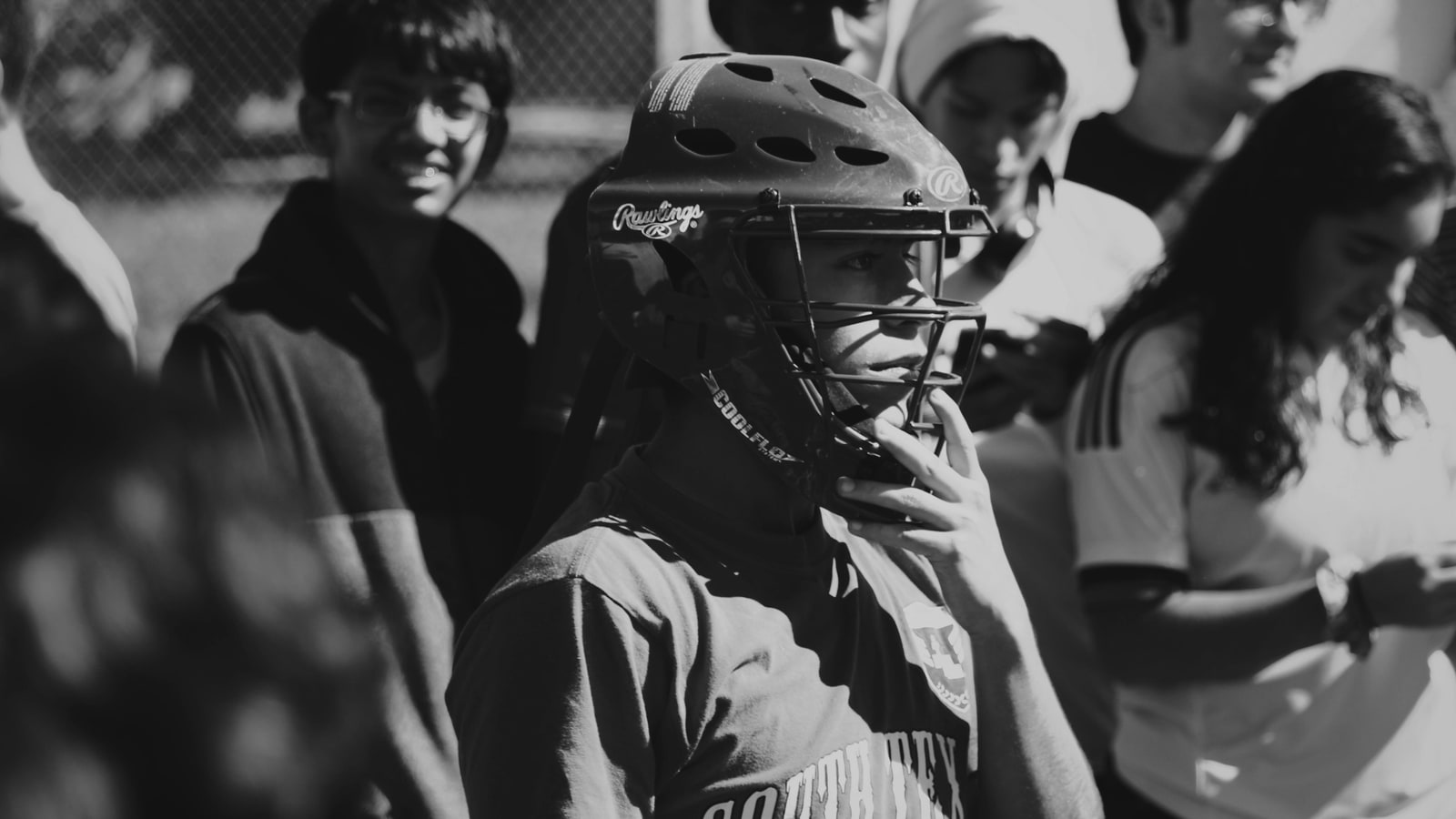 Why do some athletes wear face masks?