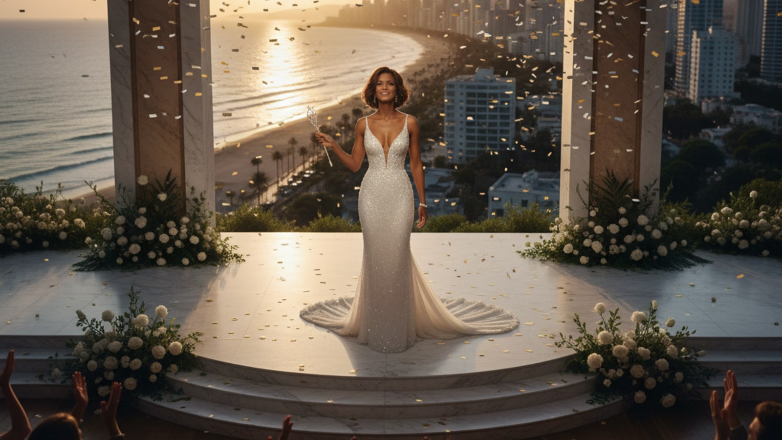 What pageant did Halle Berry win?