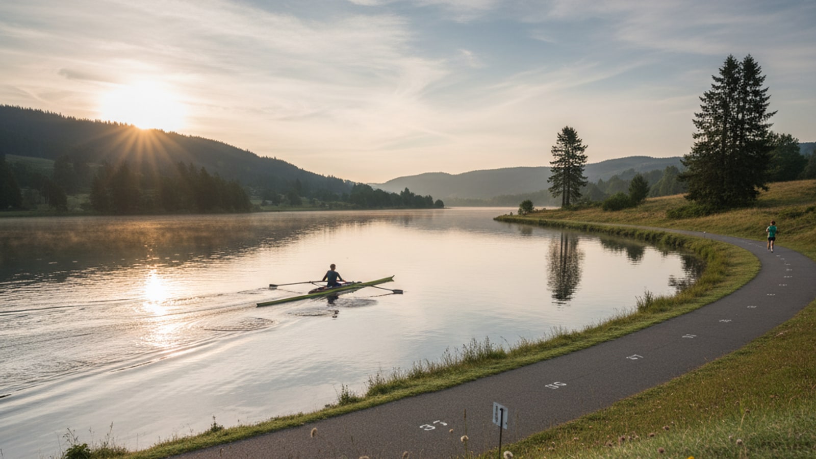 How many miles is a 5000 meter row?