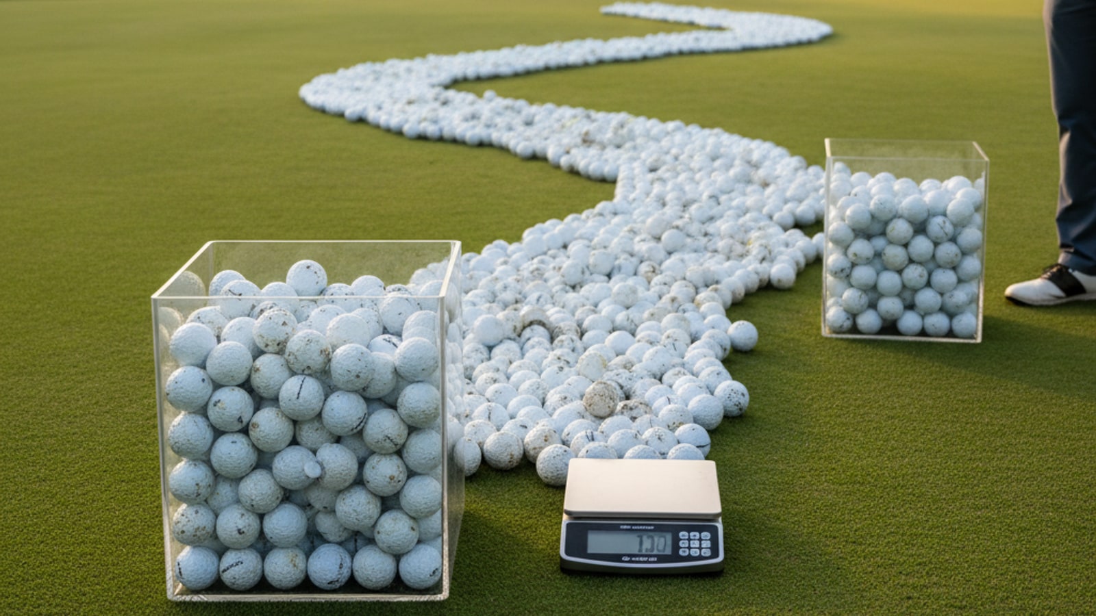Do golf balls weigh the same?