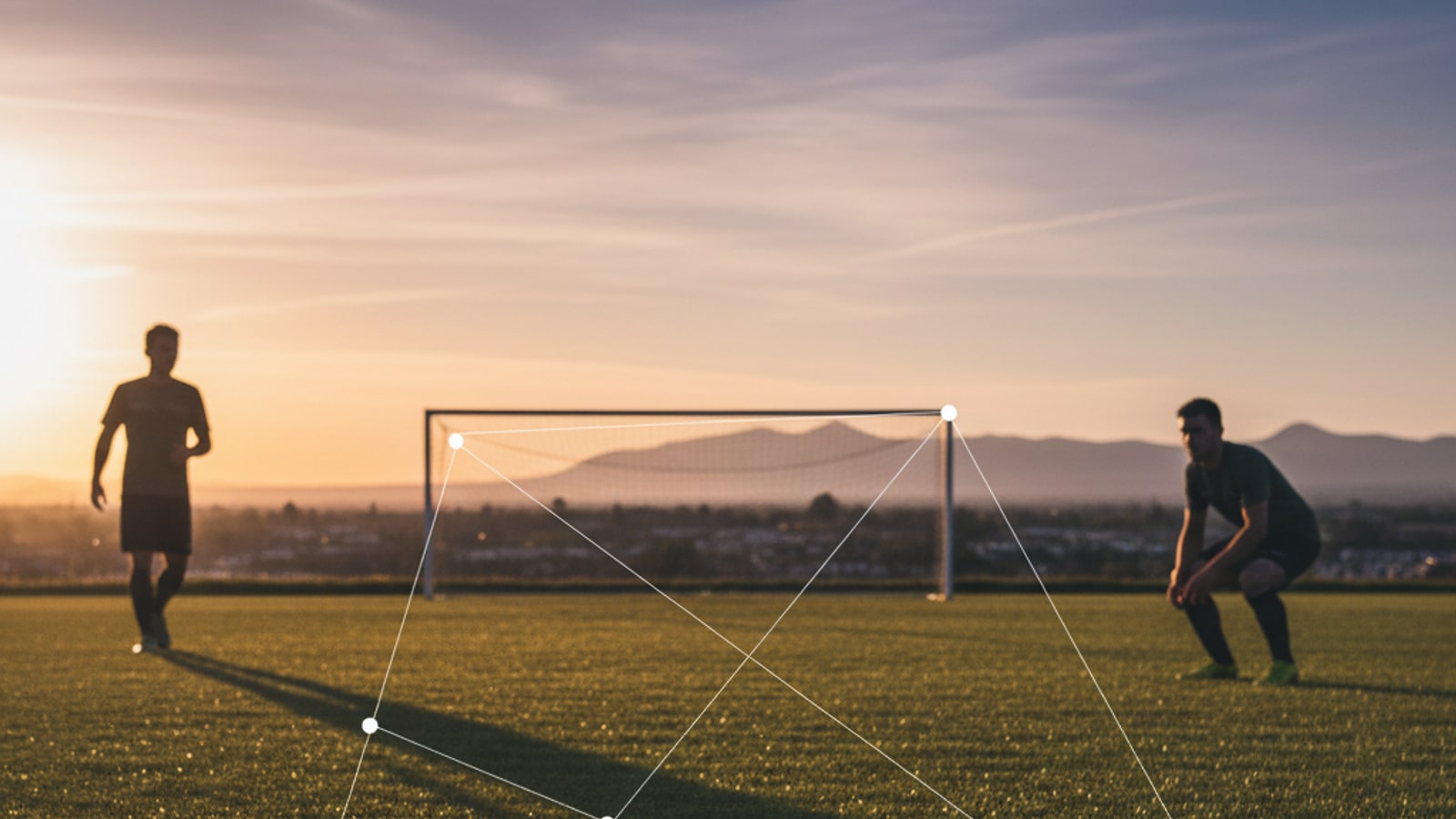 What kind of geometry is used in soccer?