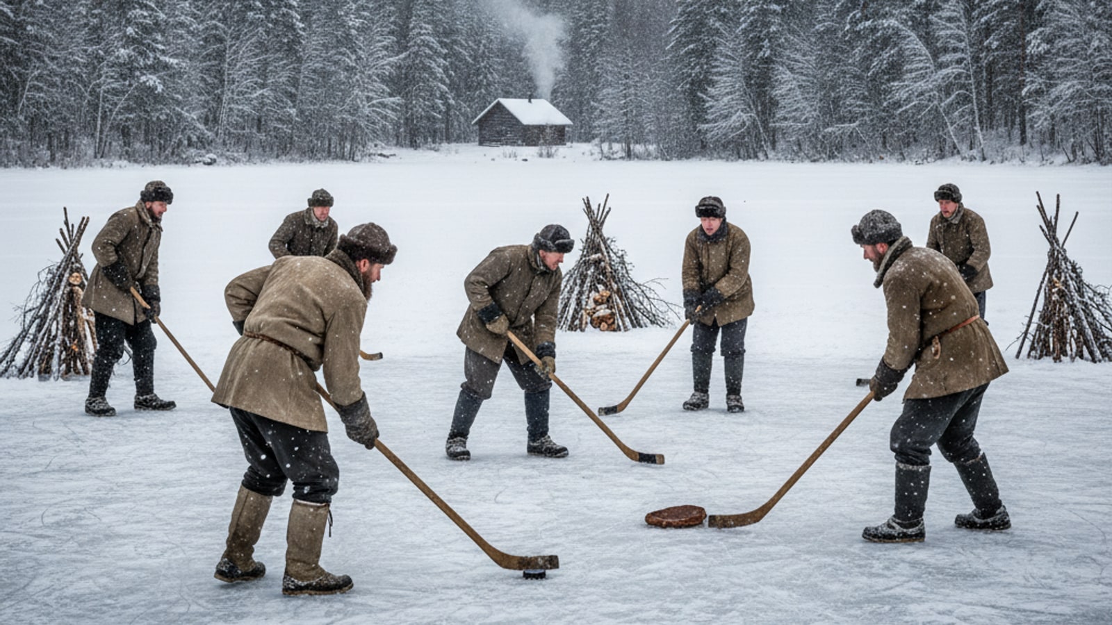 How did hockey start in Russia?