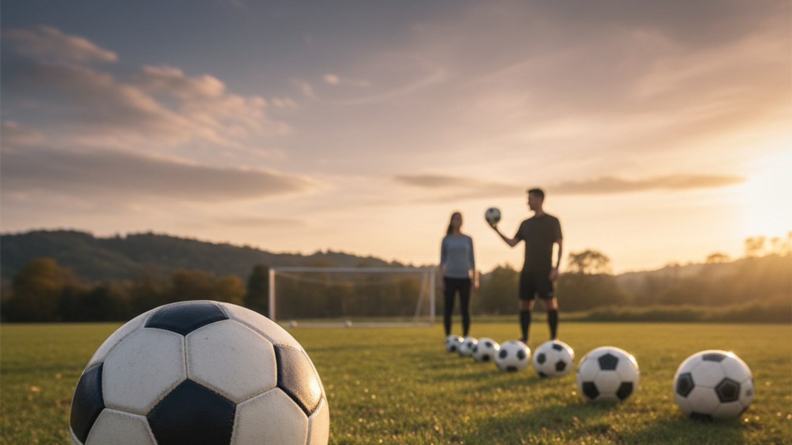 How big is a 5-panel soccer ball?