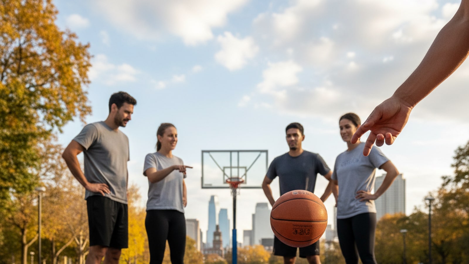 What size is a 9.5-inch basketball?