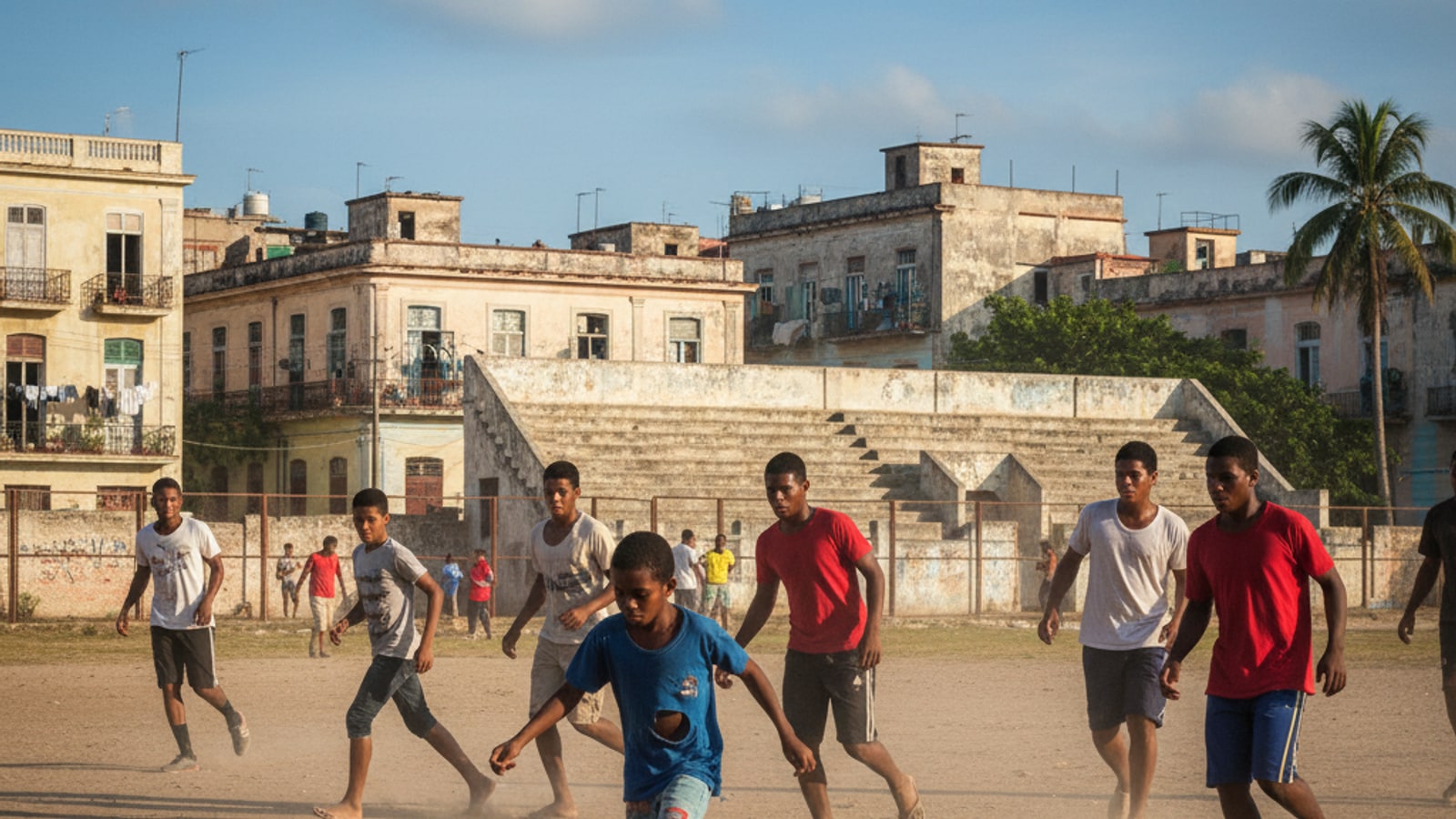 How old do you have to be to play sports in Cuba?